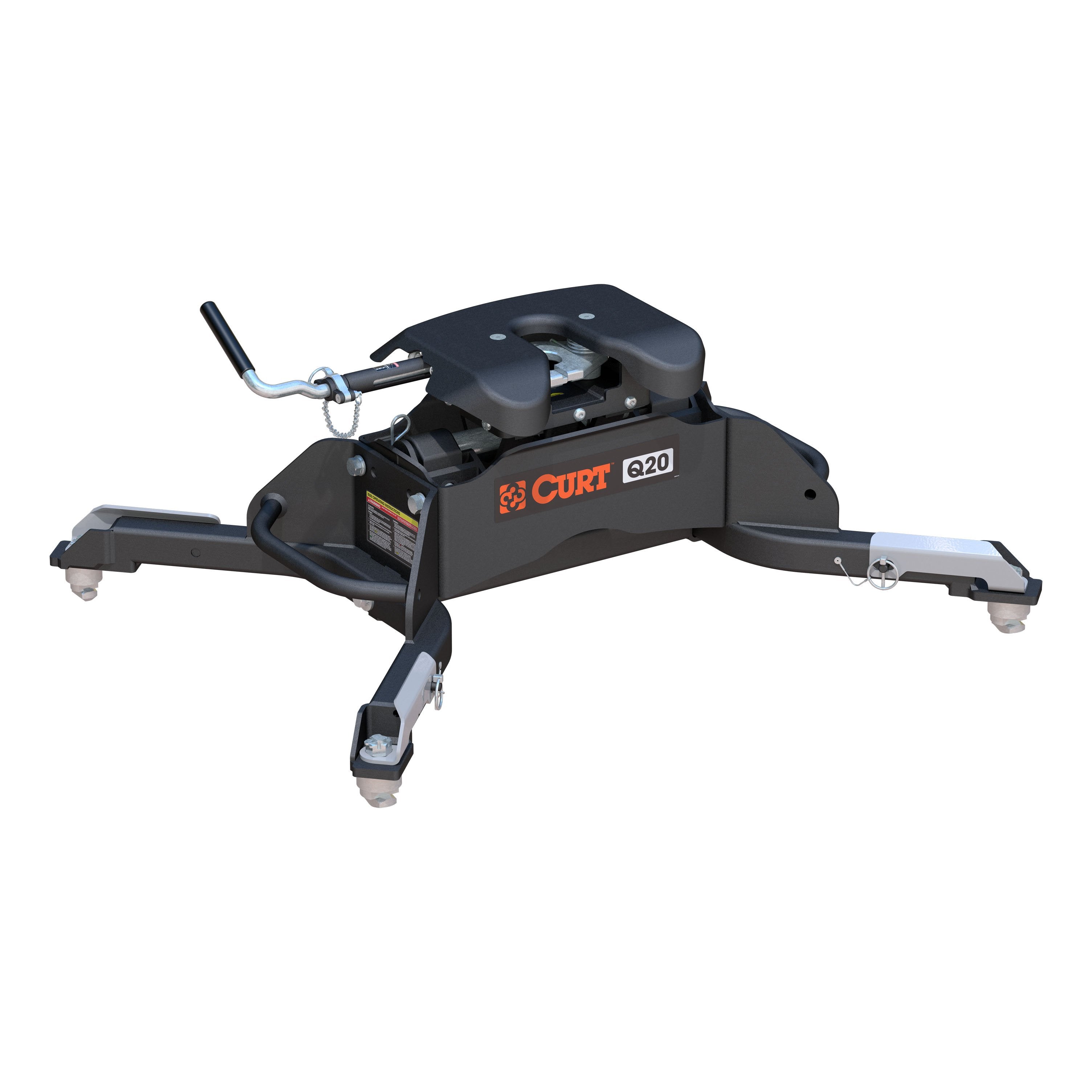 Q20 5th Wheel Hitch, Ram 2500, 3500, 8' Bed Puck System - Récréashop