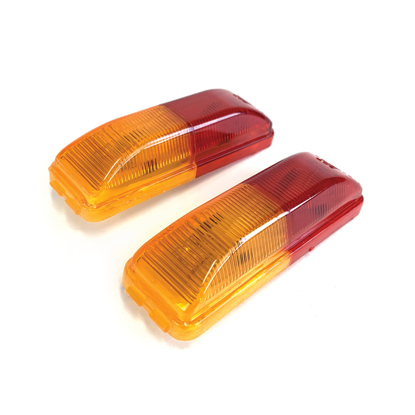 Lumière de gabarit LED 4" x 1" ambre et rouge 4 diodes sans support (2) - RecreaShop