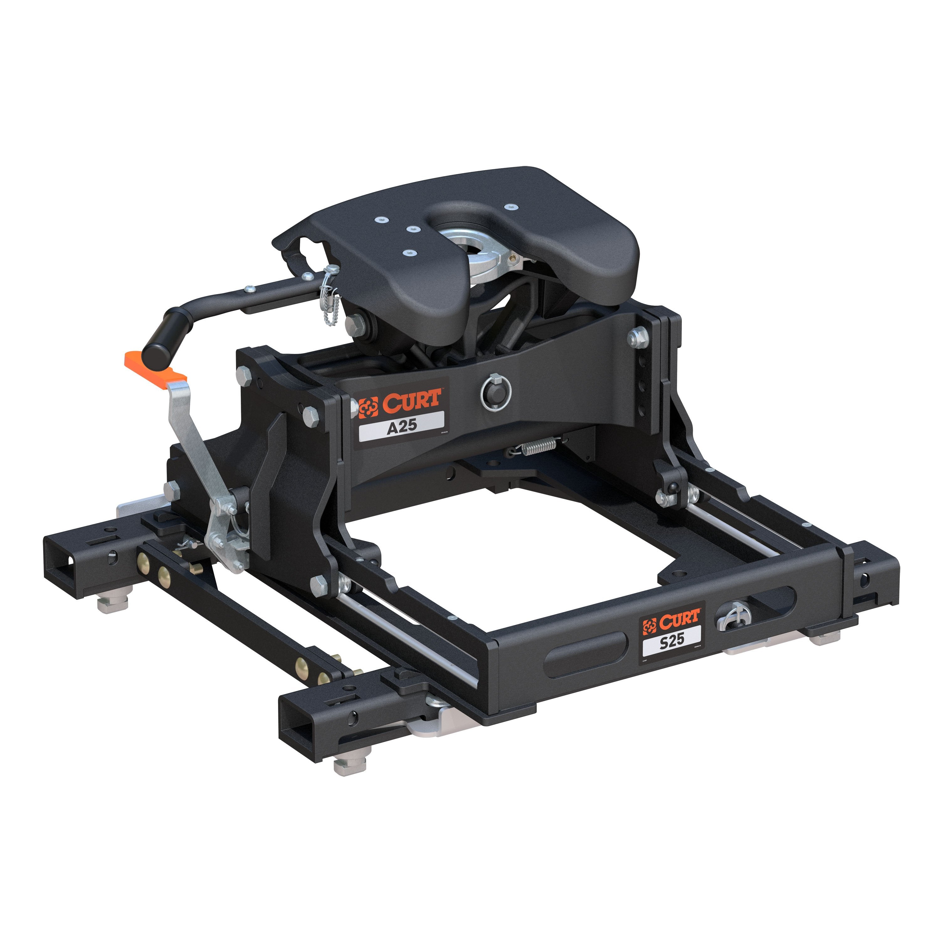 A25 Sliding 5th Wheel Hitch, 25K, Silverado, Sierra Puck System - Récréashop