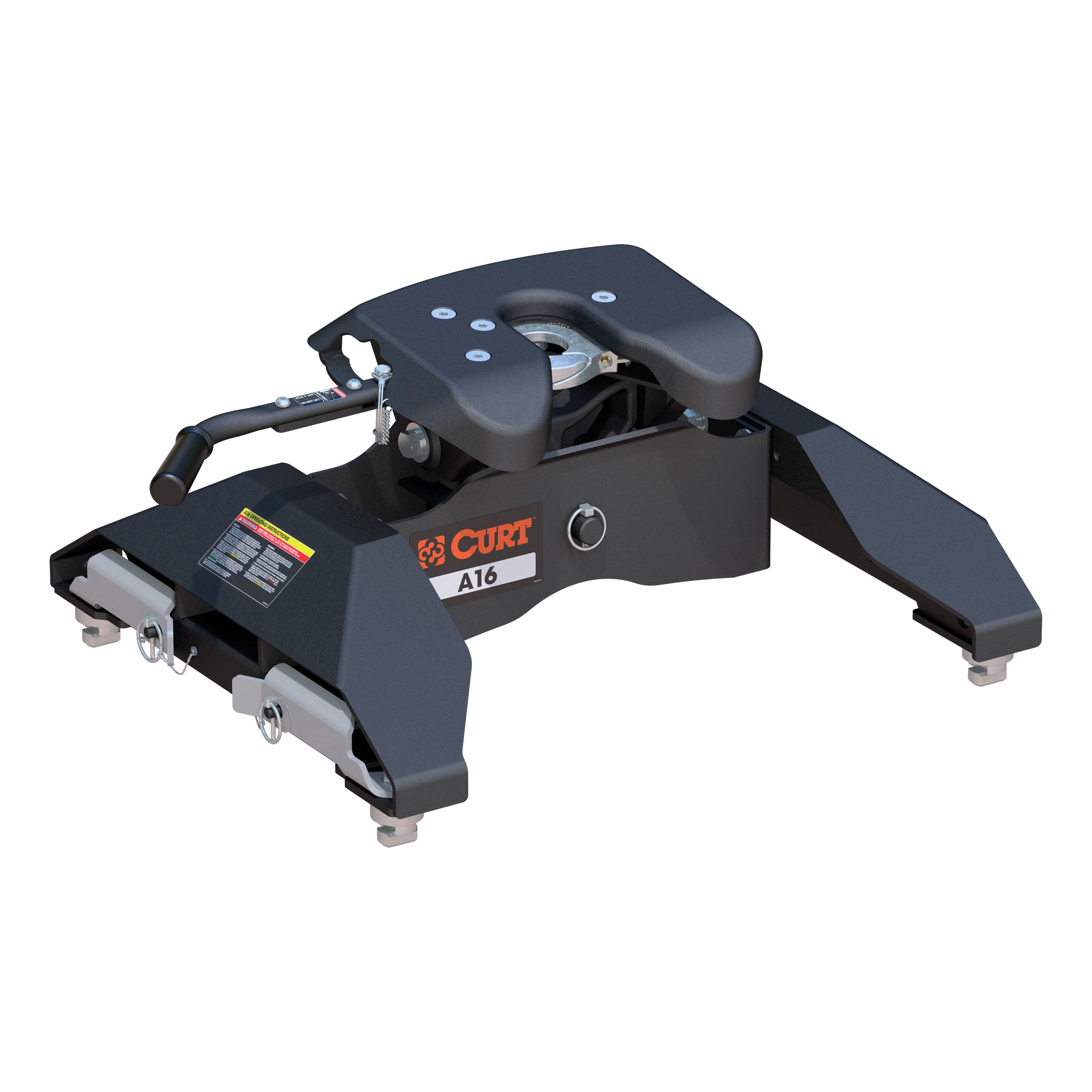A16 5th Wheel Hitch, Silverado, Sierra 2500, 3500 HD, 8' Bed Puck System - Récréashop