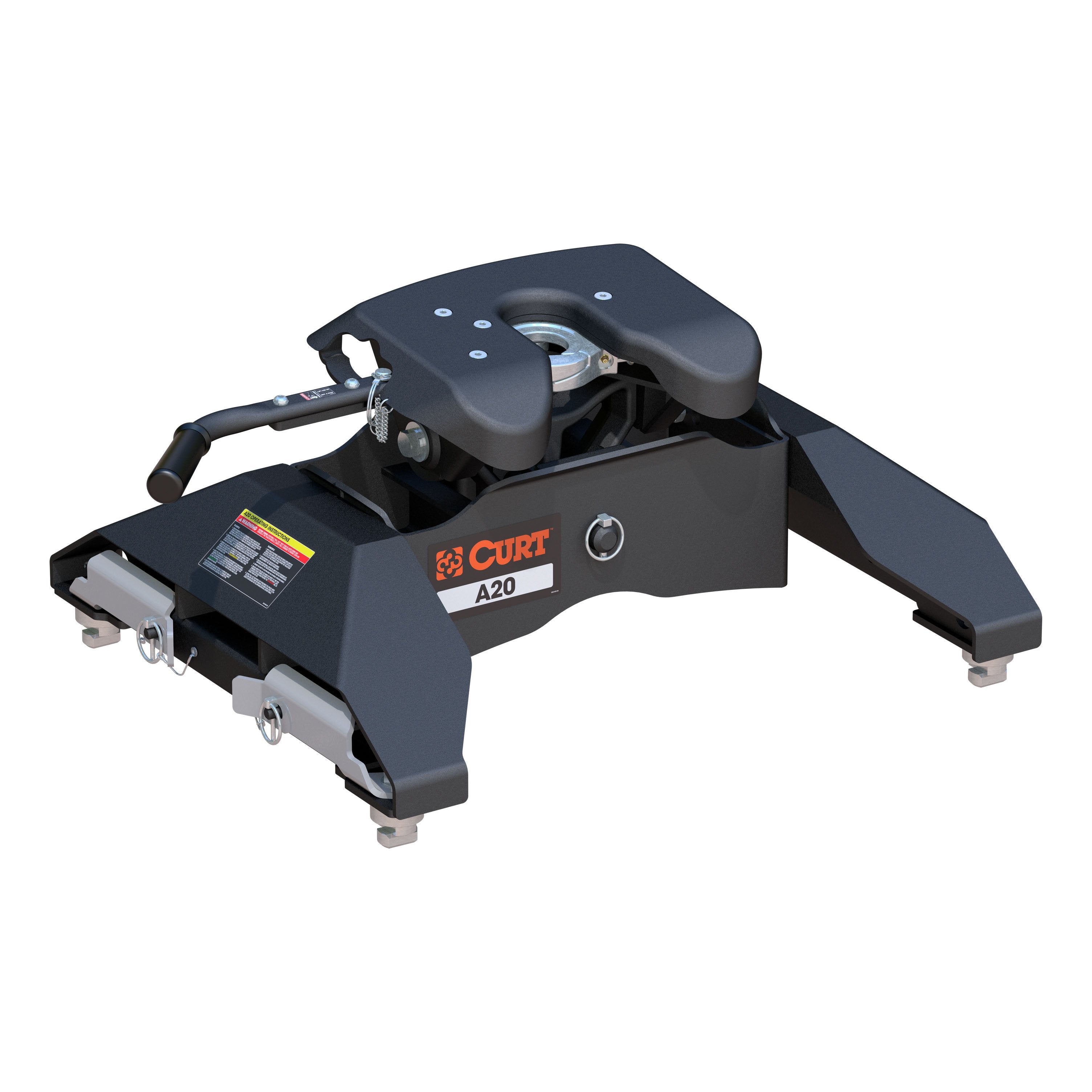 A20 5th Wheel Hitch, Silverado, Sierra 2500, 3500 HD, 8' Bed Puck System - Récréashop
