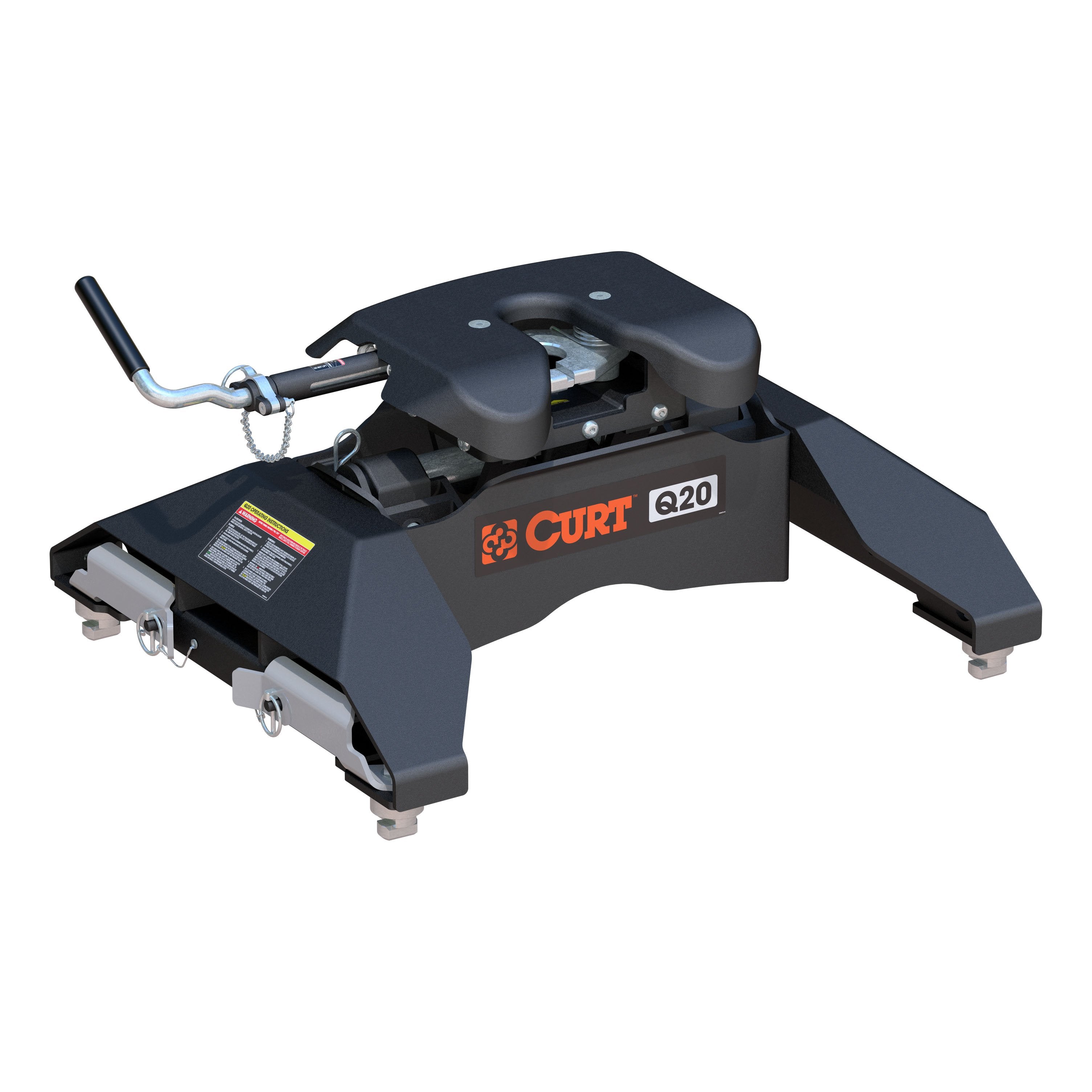 Q20 5th Wheel Hitch, Silverado, Sierra 2500, 3500 HD, 8' Bed Puck System - Récréashop