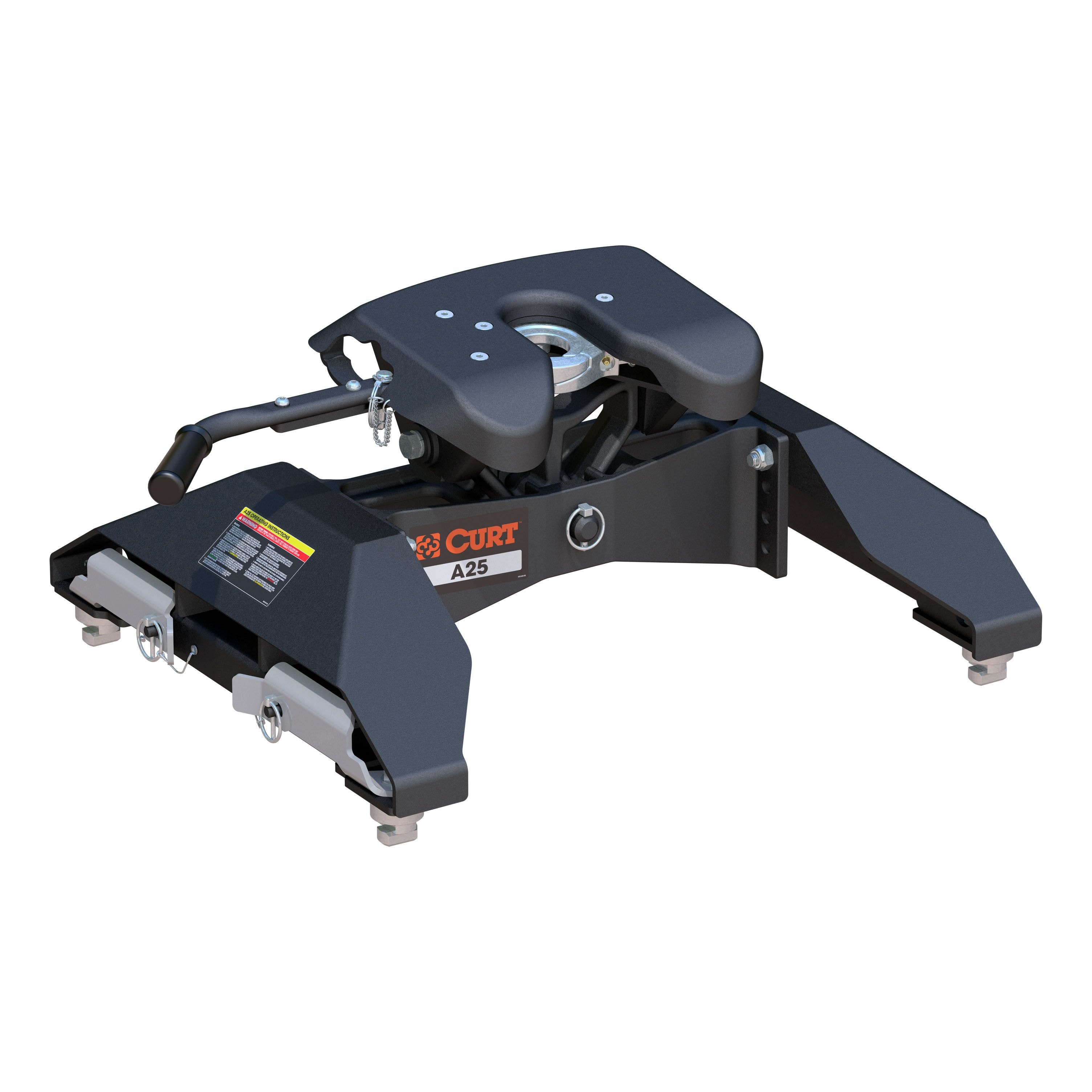 A25 5th Wheel Hitch, Silverado, Sierra 2500, 3500 HD, 8' Bed Puck System - Récréashop