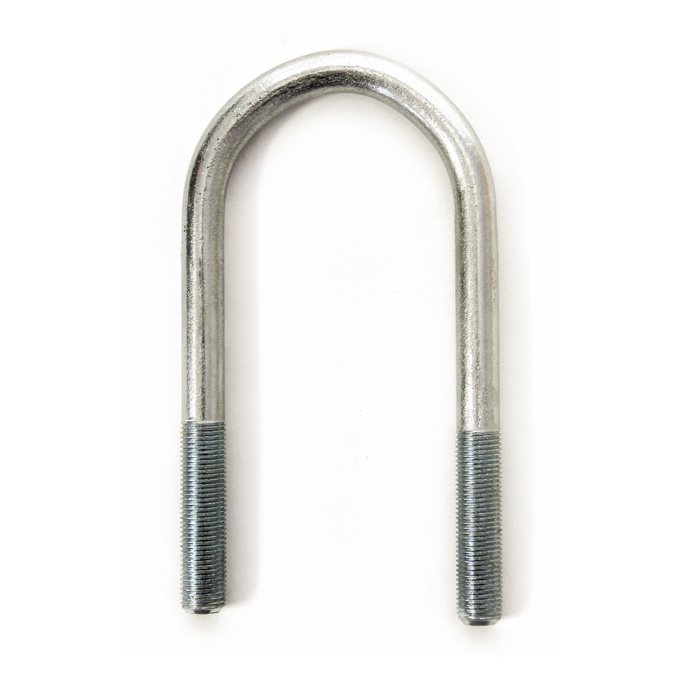 Boulon en U 2 3/8" x 5" rond zinc tige 1/2" - RecreaShop