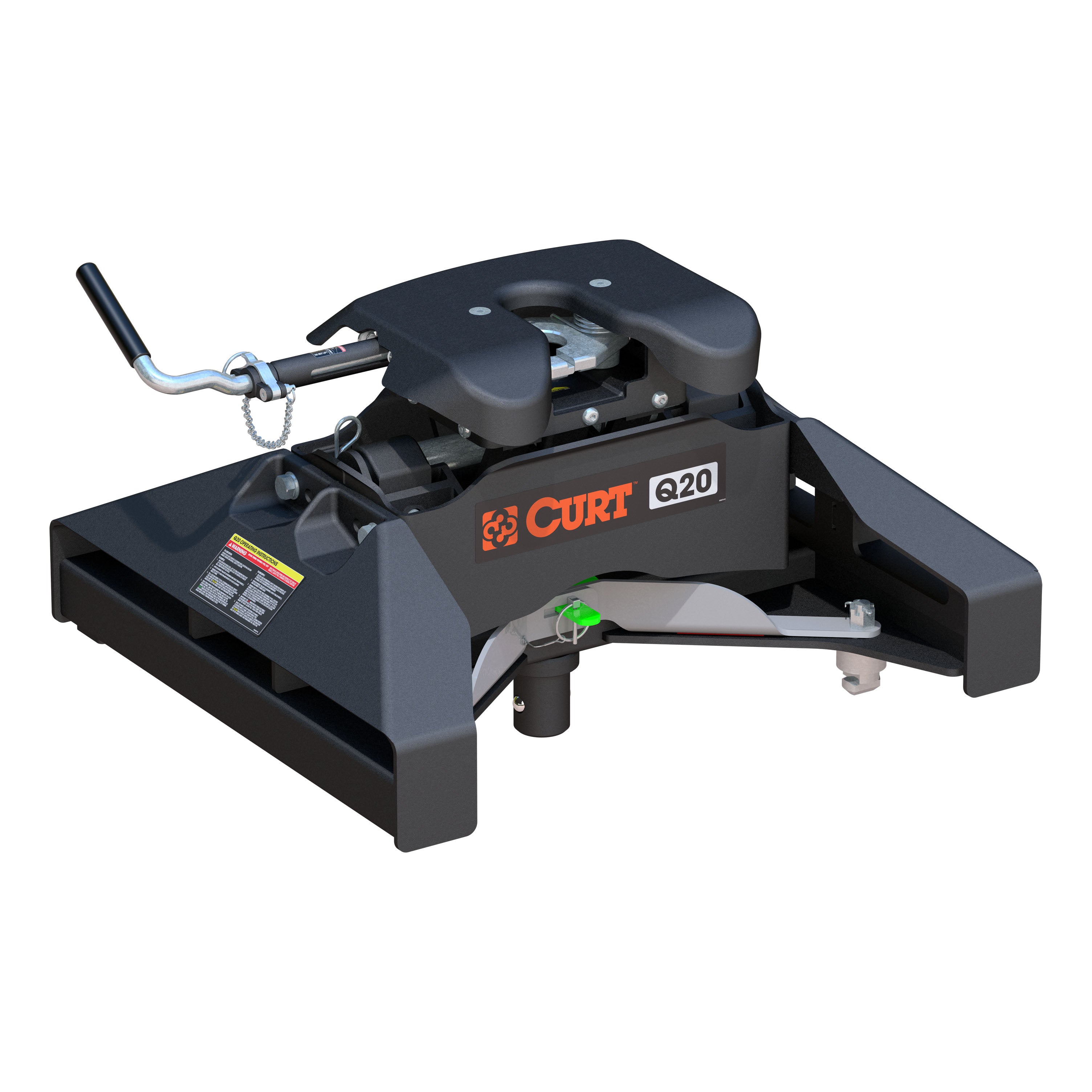 Q20 5th Wheel Hitch, Nissan Titan XD, 8' Bed Puck System - Récréashop