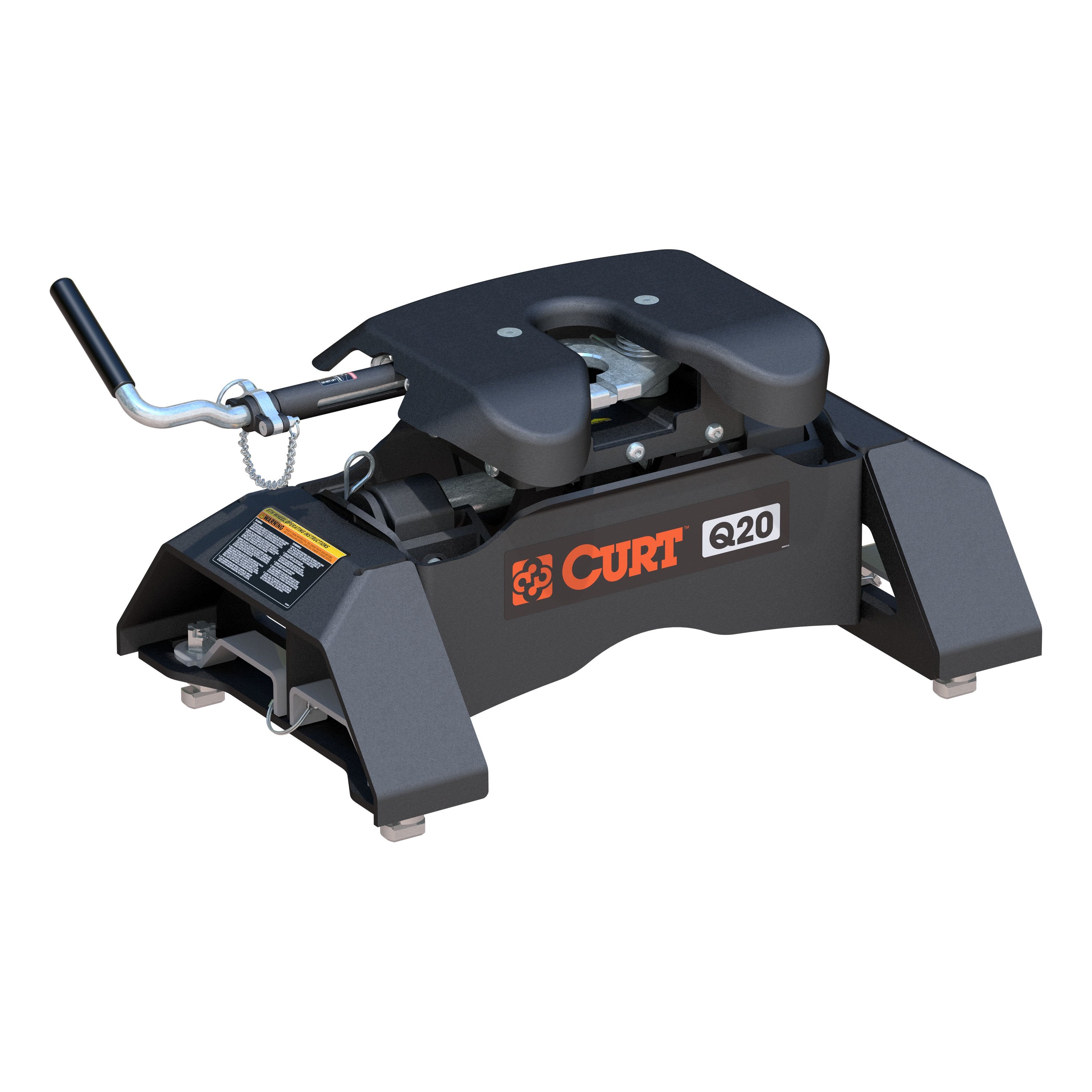 Q20 5th Wheel Hitch, Silverado, Sierra 2500, 3500 HD, 8' Bed Puck System - Récréashop