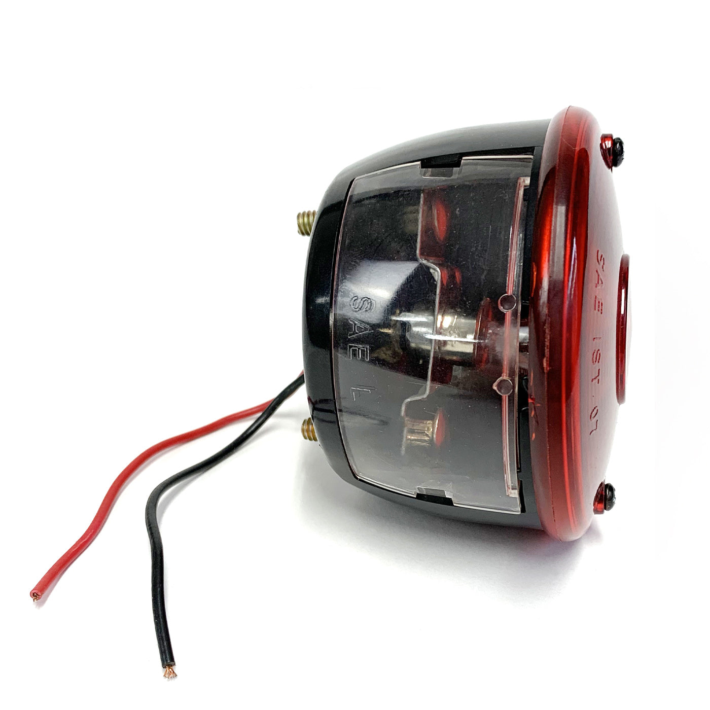 Lumière de position inc. gauche 3 3/4" rouge plastique - RecreaShop