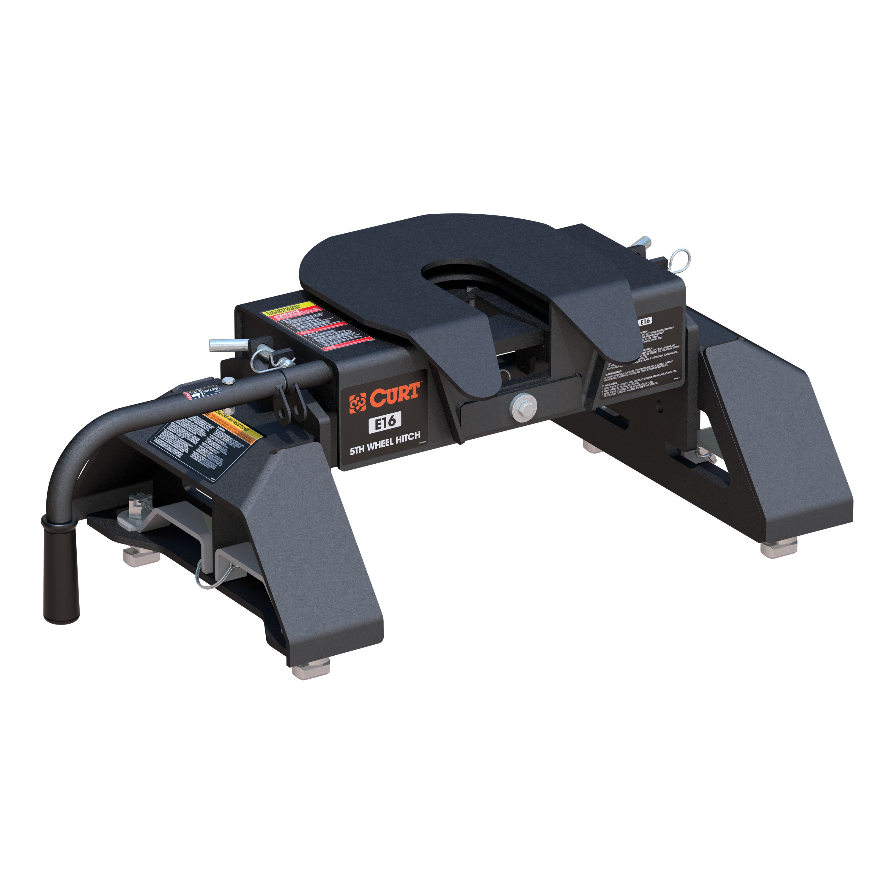 E16 5th Wheel Hitch, Silverado, Sierra 2500, 3500 HD, 8' Bed Puck System - Récréashop