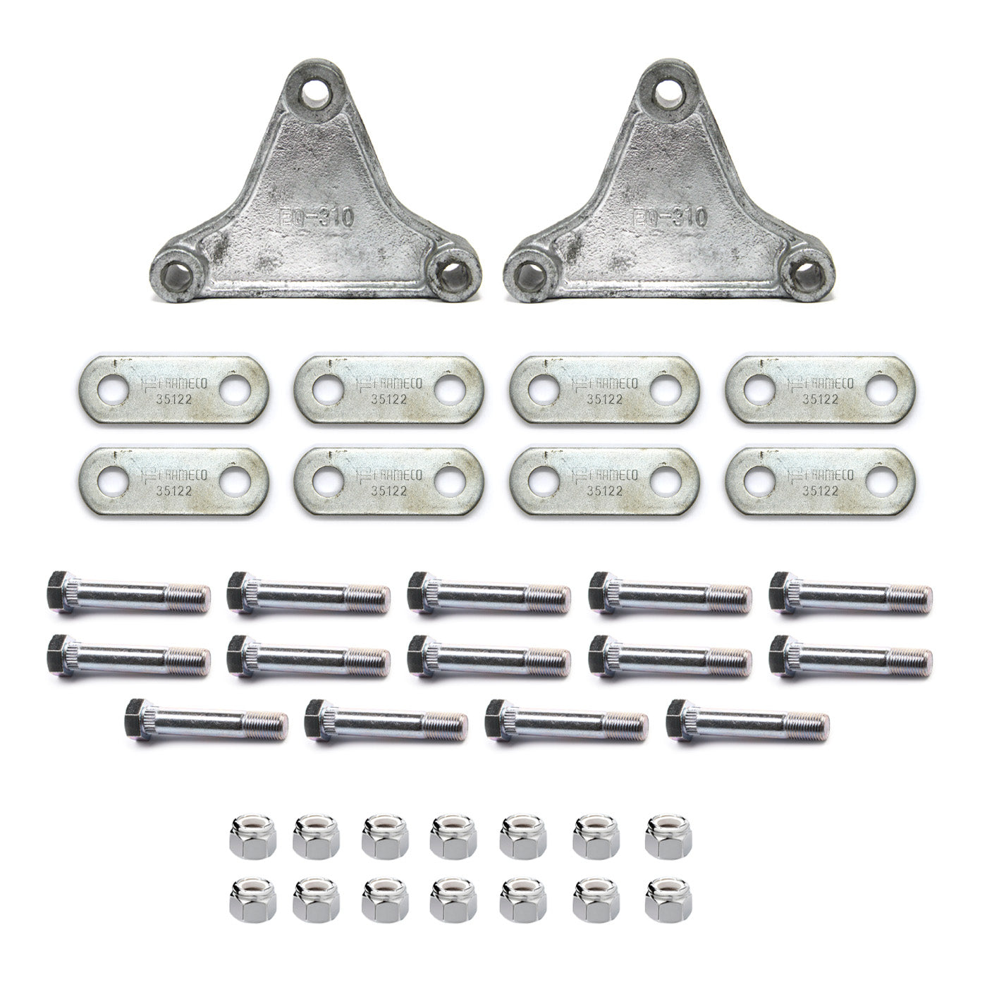 Quincaillerie double 2K-3,5K sans main d'attache - RecreaShop