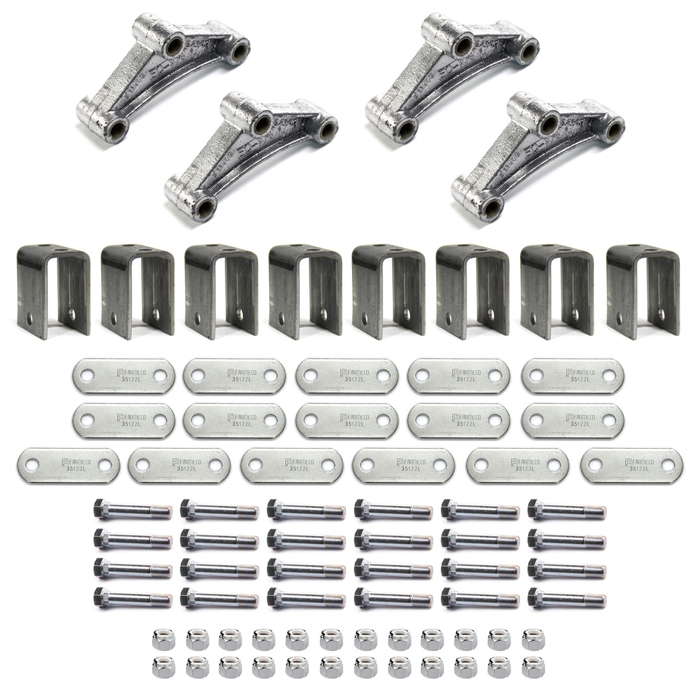 Quincaillerie triple 5,5K avec liens mobiles longs - RecreaShop