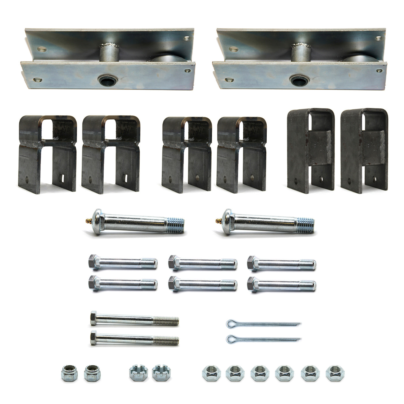 Quincaillerie double industrielle 6K mains d'attache shimmées et écrous stover - RecreaShop