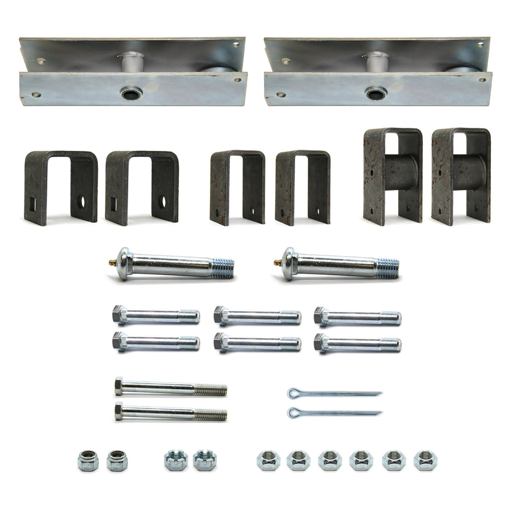 Quincaillerie double industrielle 6K avec stabilisateur zinc et écrous stover - RecreaShop