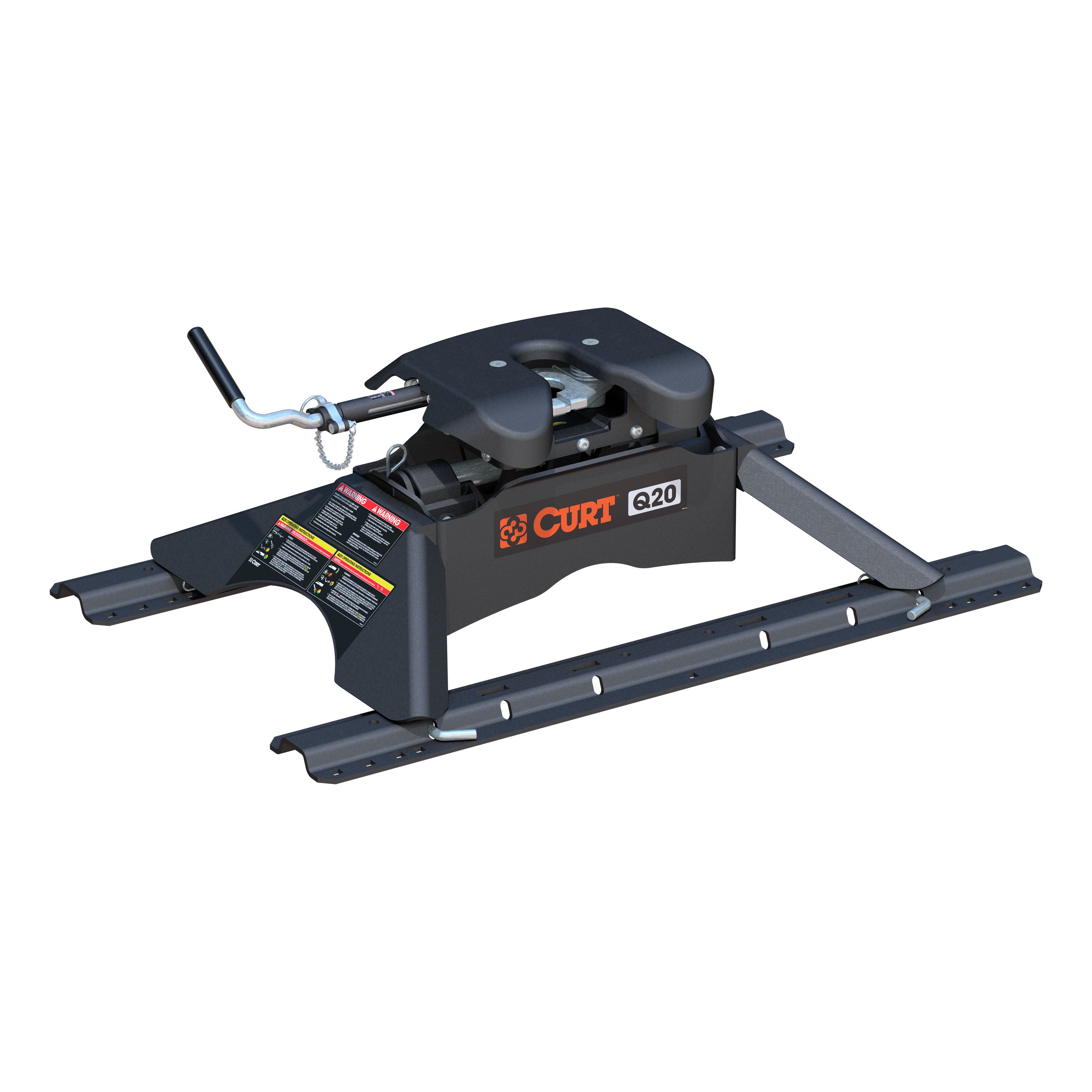 Q20 5th Wheel Hitch with Rails - Récréashop