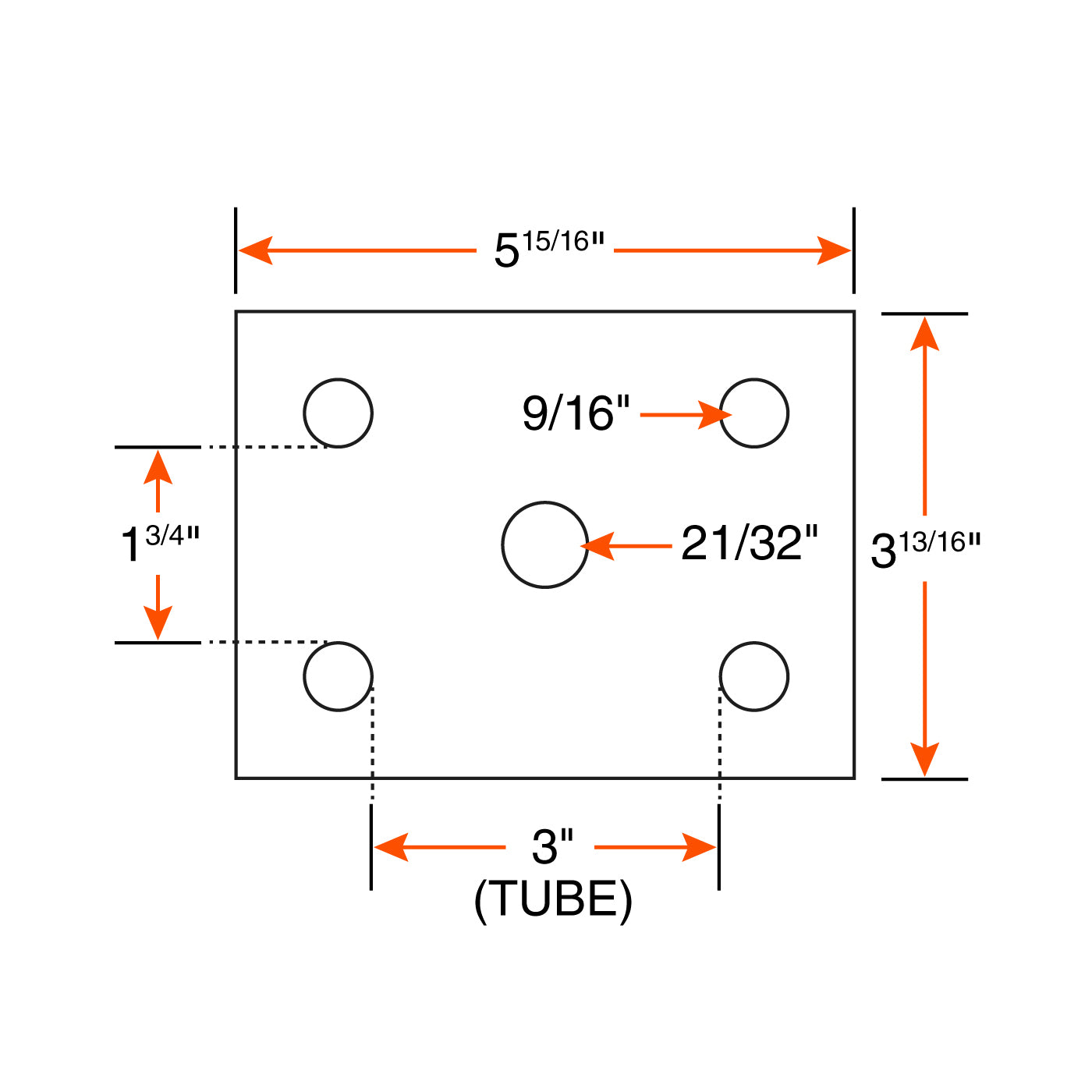 Ensemble de ressorts 2,2K à glissière 3L 24 1/2" x 1 3/4" pour tube 3" avec quinc. - RecreaShop