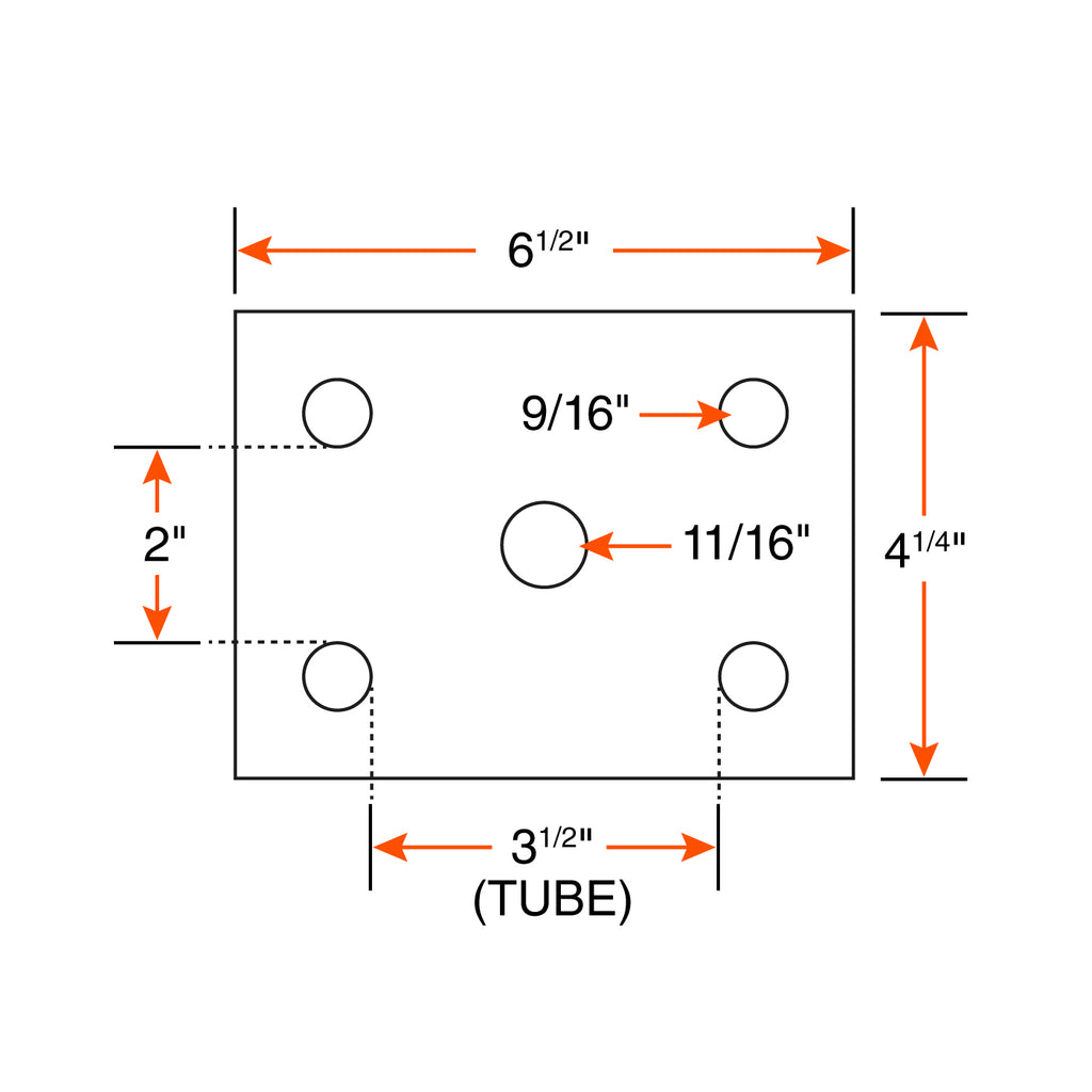 Ensemble de ressorts 8K à glissière 7L 25 1/2" x 2" pour tube 3 1/2" avec quinc. - RecreaShop