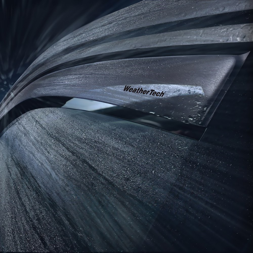 Front/Rear Side Window Deflector.Golf 15-18 - Récréashop