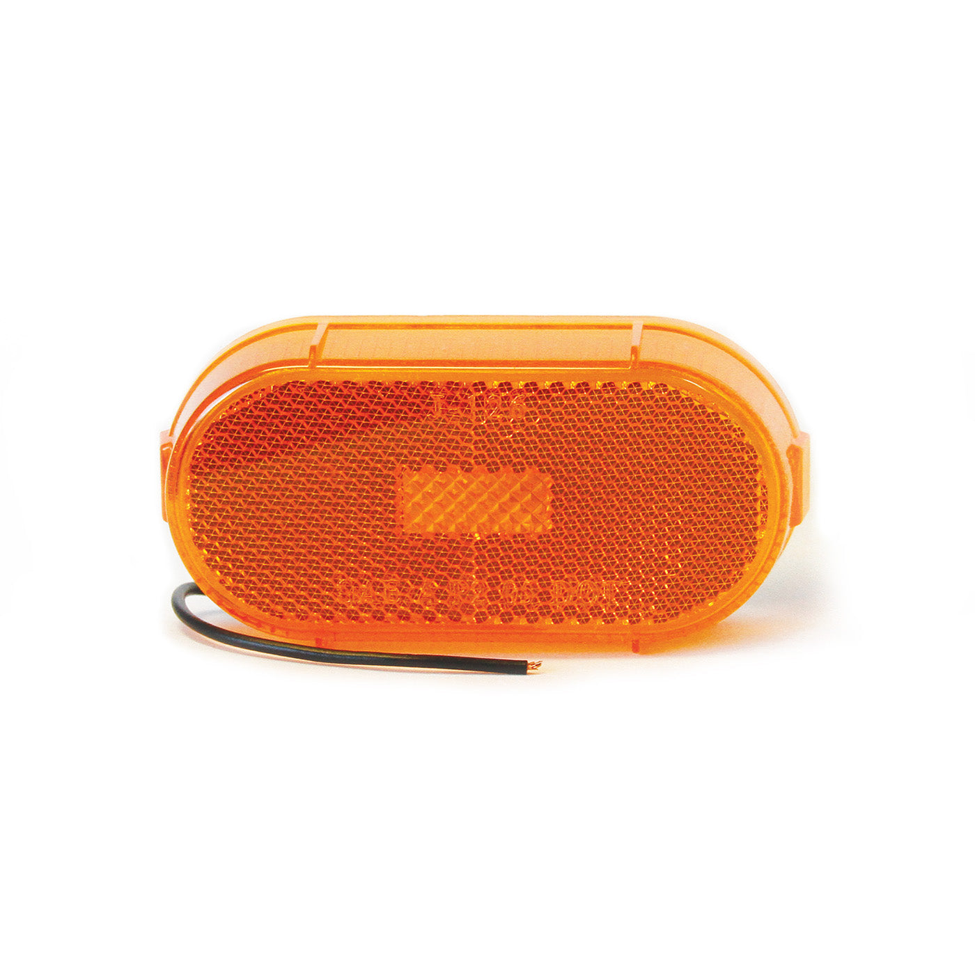 Lumière de gabarit inc. 4" x 2" ambre avec réflecteur - RecreaShop