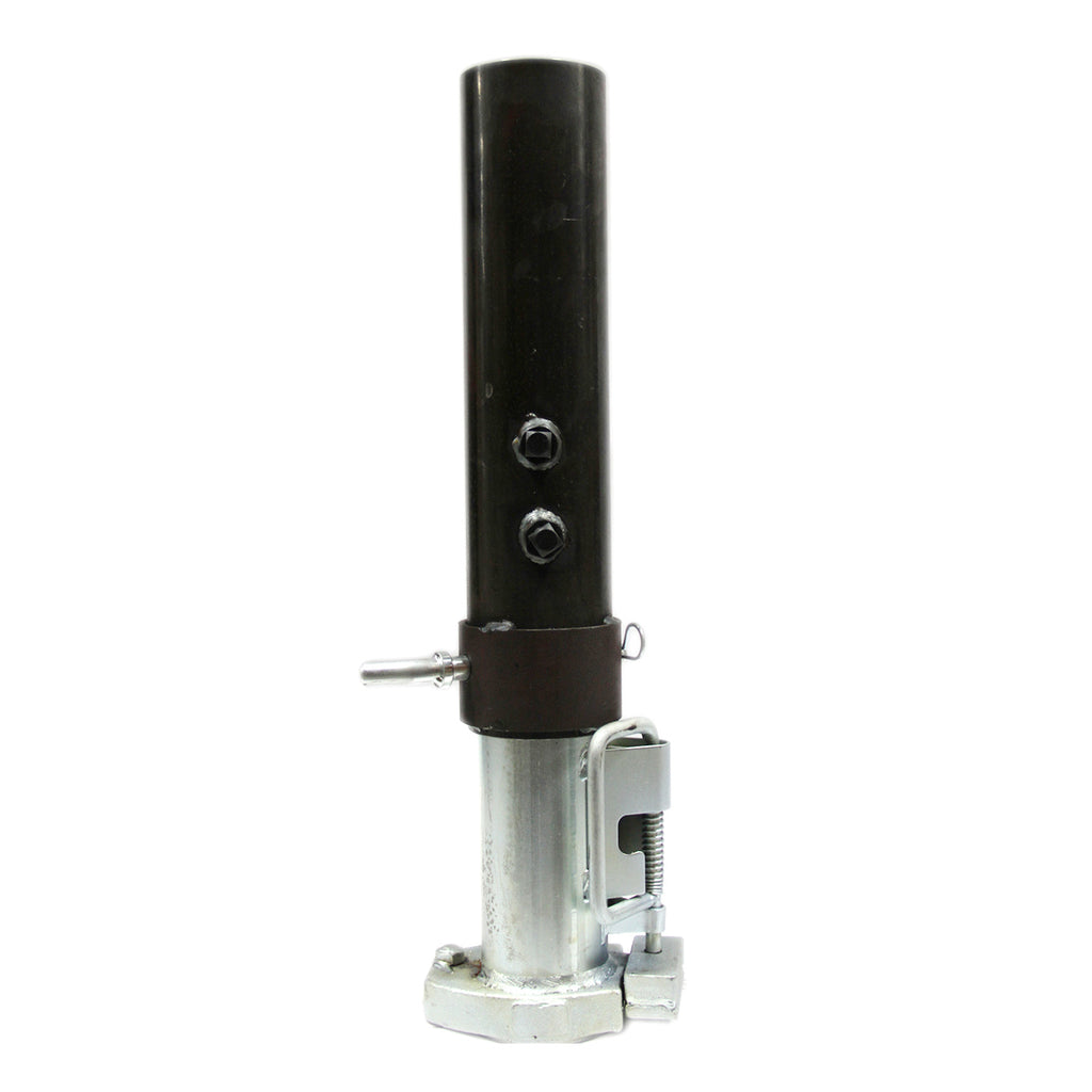 Coupleur Gooseneck ajustable 2 5/16" 30K (tube rond) zinc RAM - RecreaShop