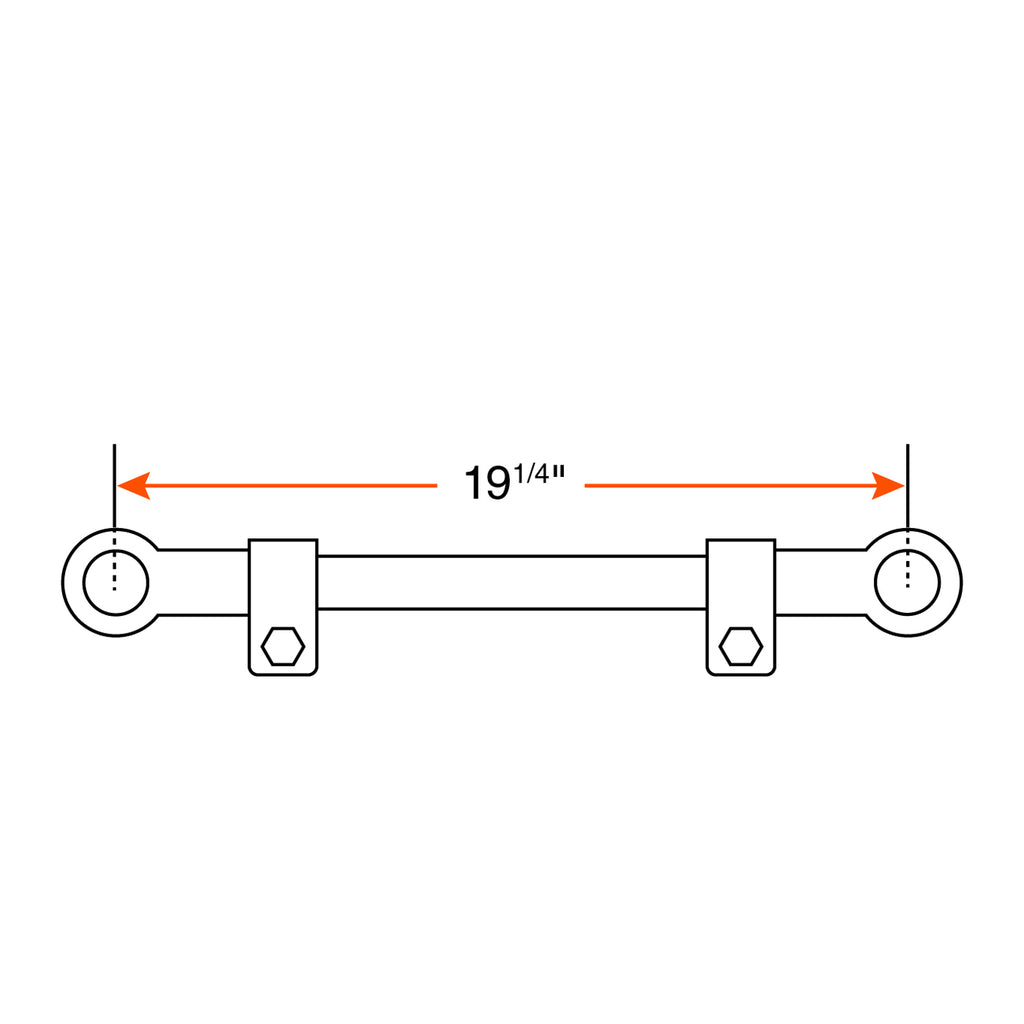Bras ajustable 19 1/4" 10K-16K hutch DEXTER - RecreaShop