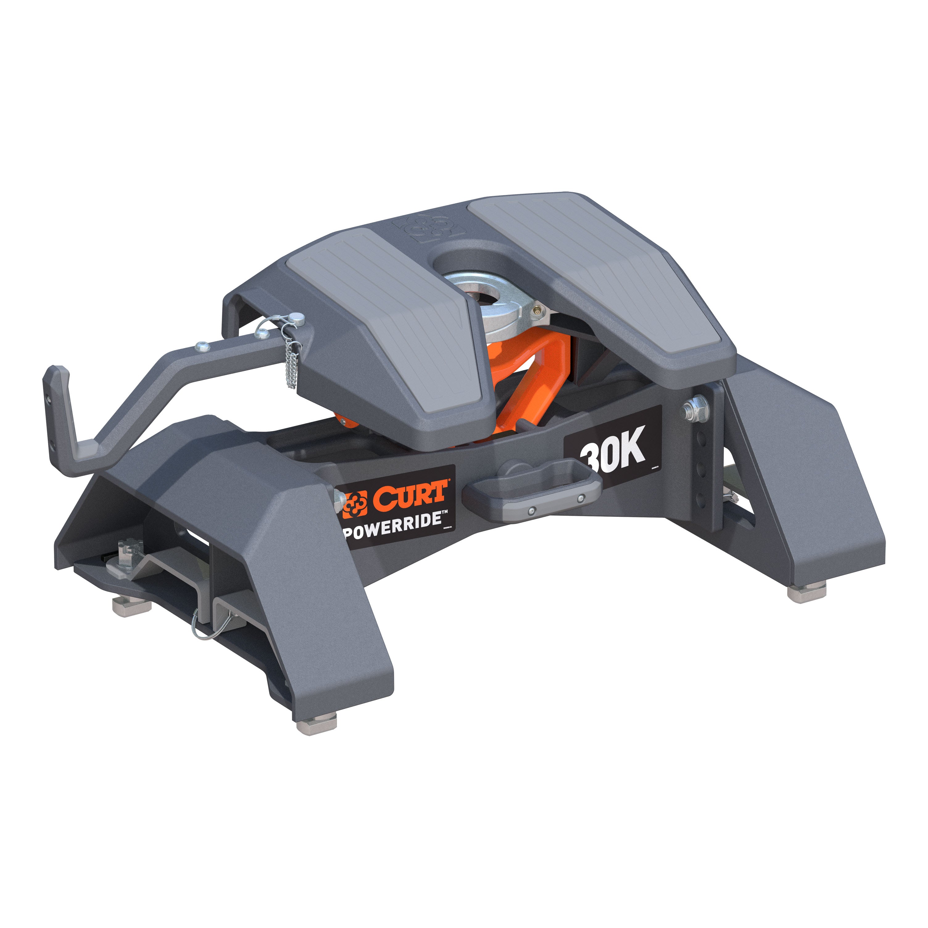 PowerRide 30K 5th Wheel Hitch, Silverado, Sierra HD, 8' Bed, Puck - Récréashop
