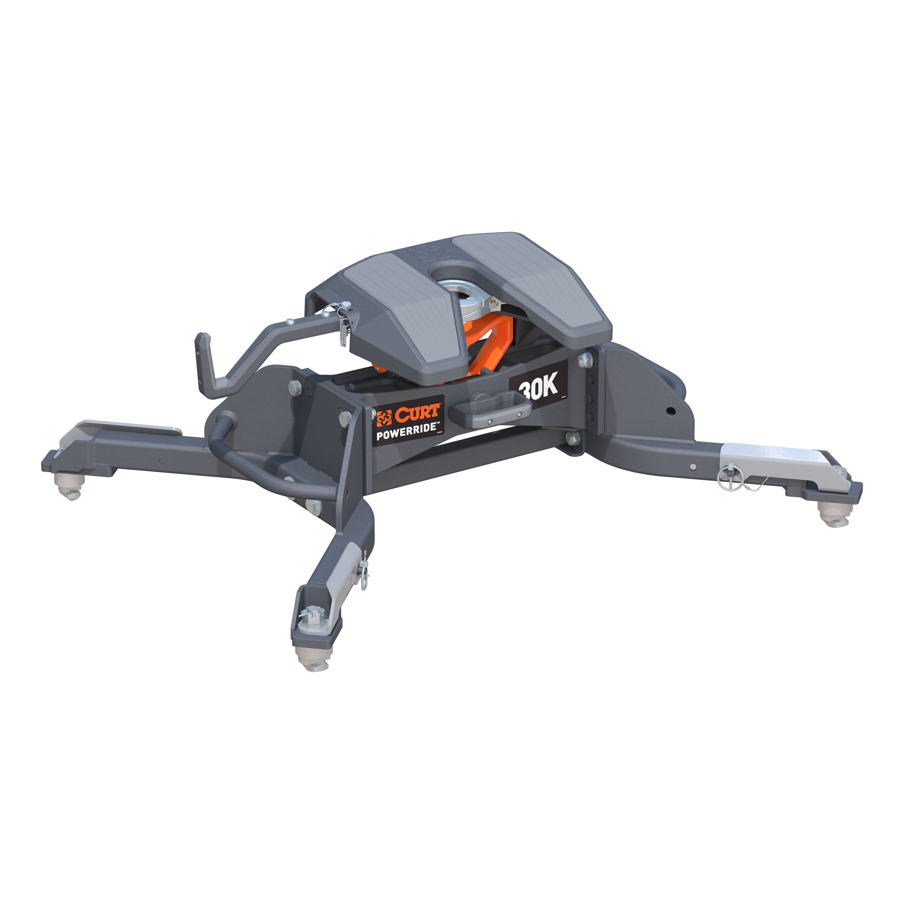 PowerRide 30K 5th Wheel Hitch, Ram 2500, 3500, 8' Bed - Récréashop