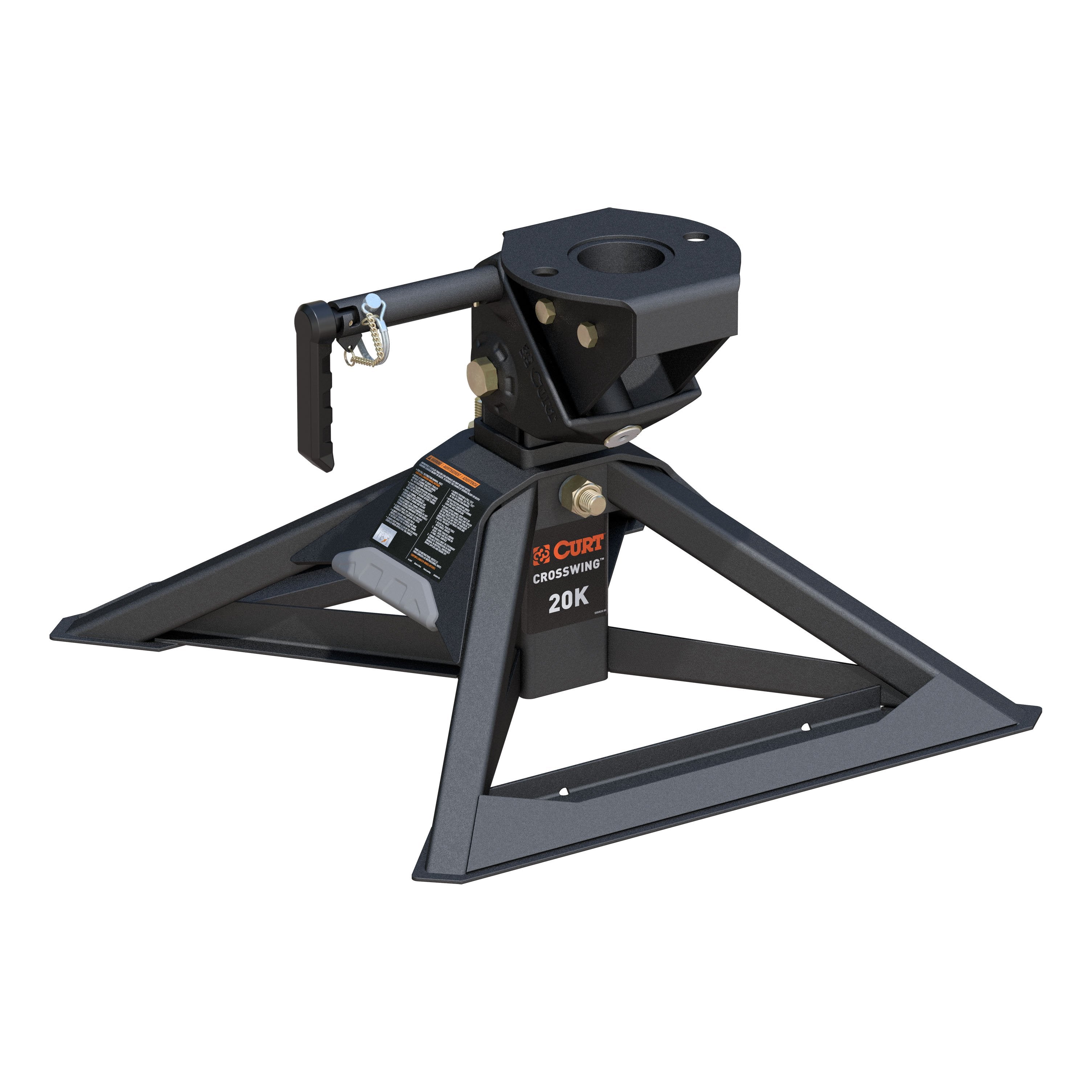 CrossWing 20K Single-Point 5th Wheel Hitch for 2-5/16" Gooseneck - Récréashop