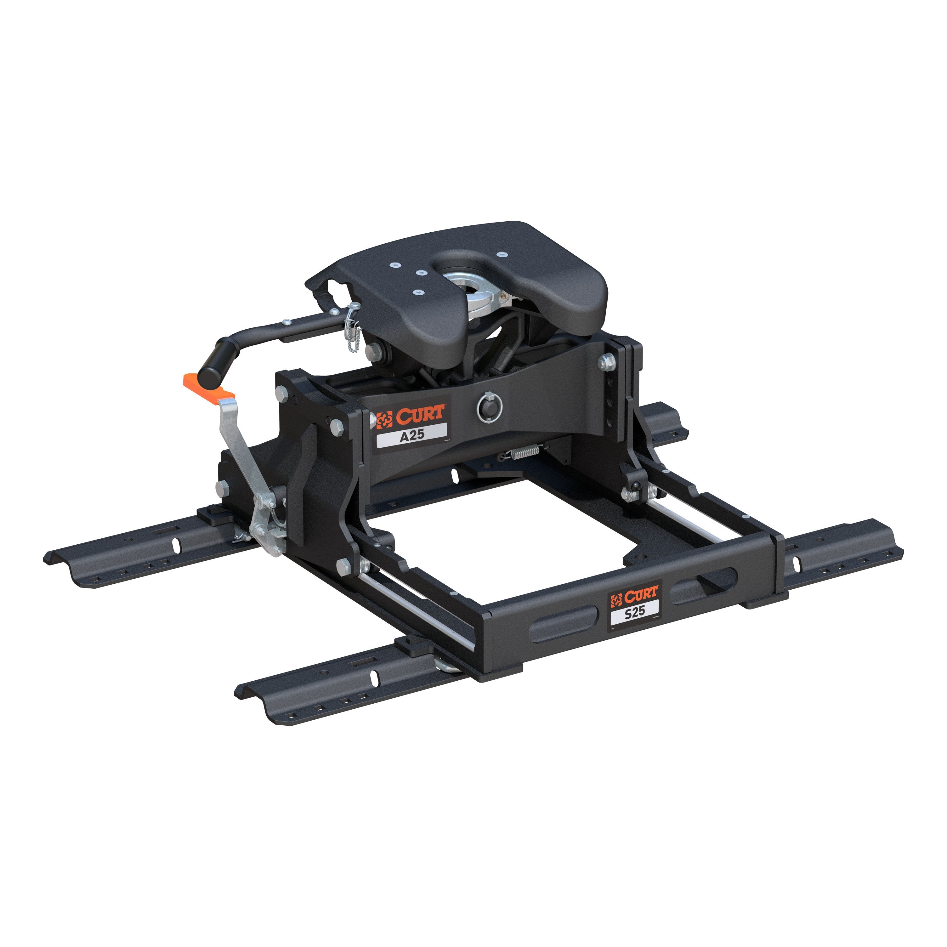 A25 Sliding 5th Wheel Hitch with Rails, 25,000 lbs. - Récréashop
