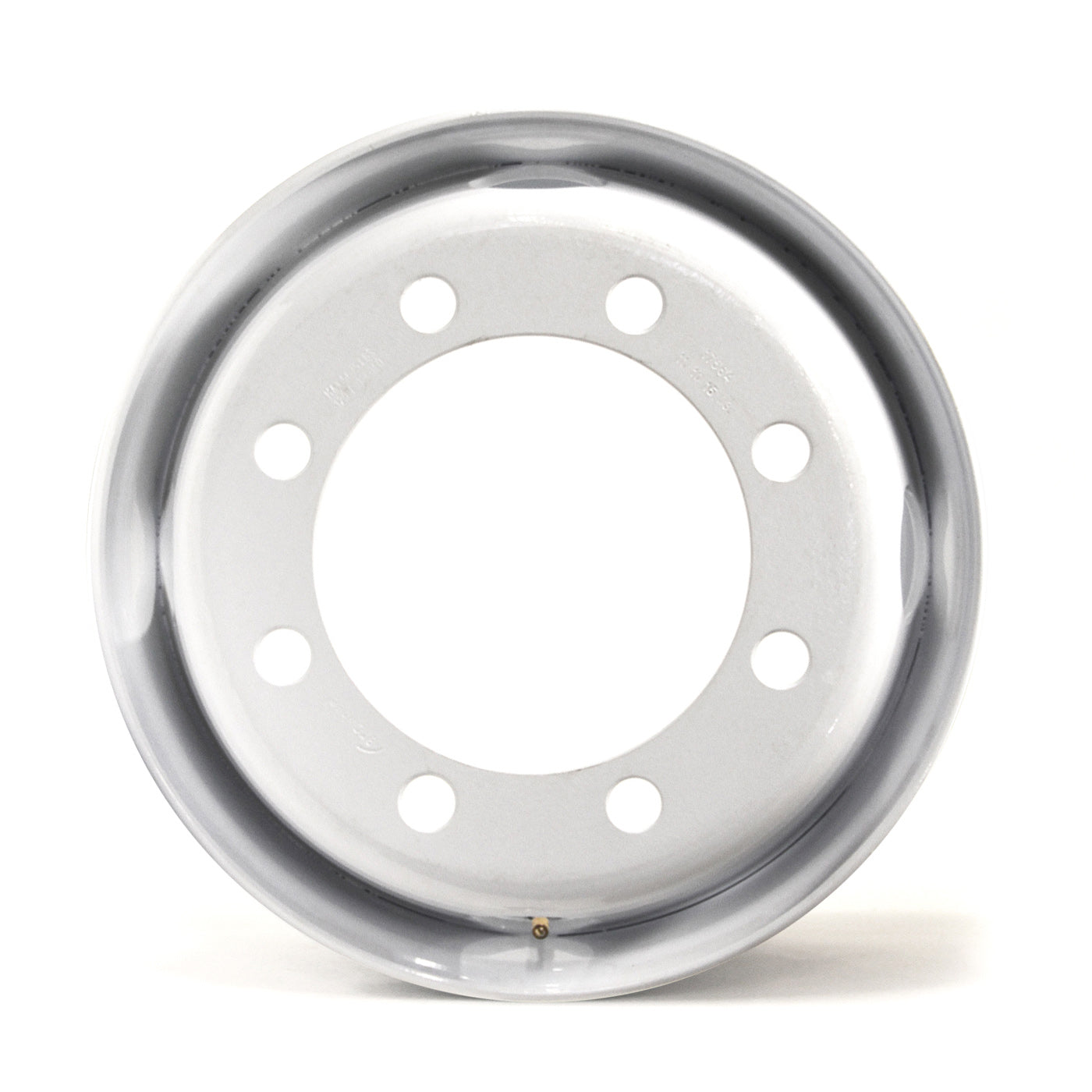 Jante 17 1/2" x 6 3/4" 8 trous 6200 lbs double blanche (essieu 15K) - RecreaShop