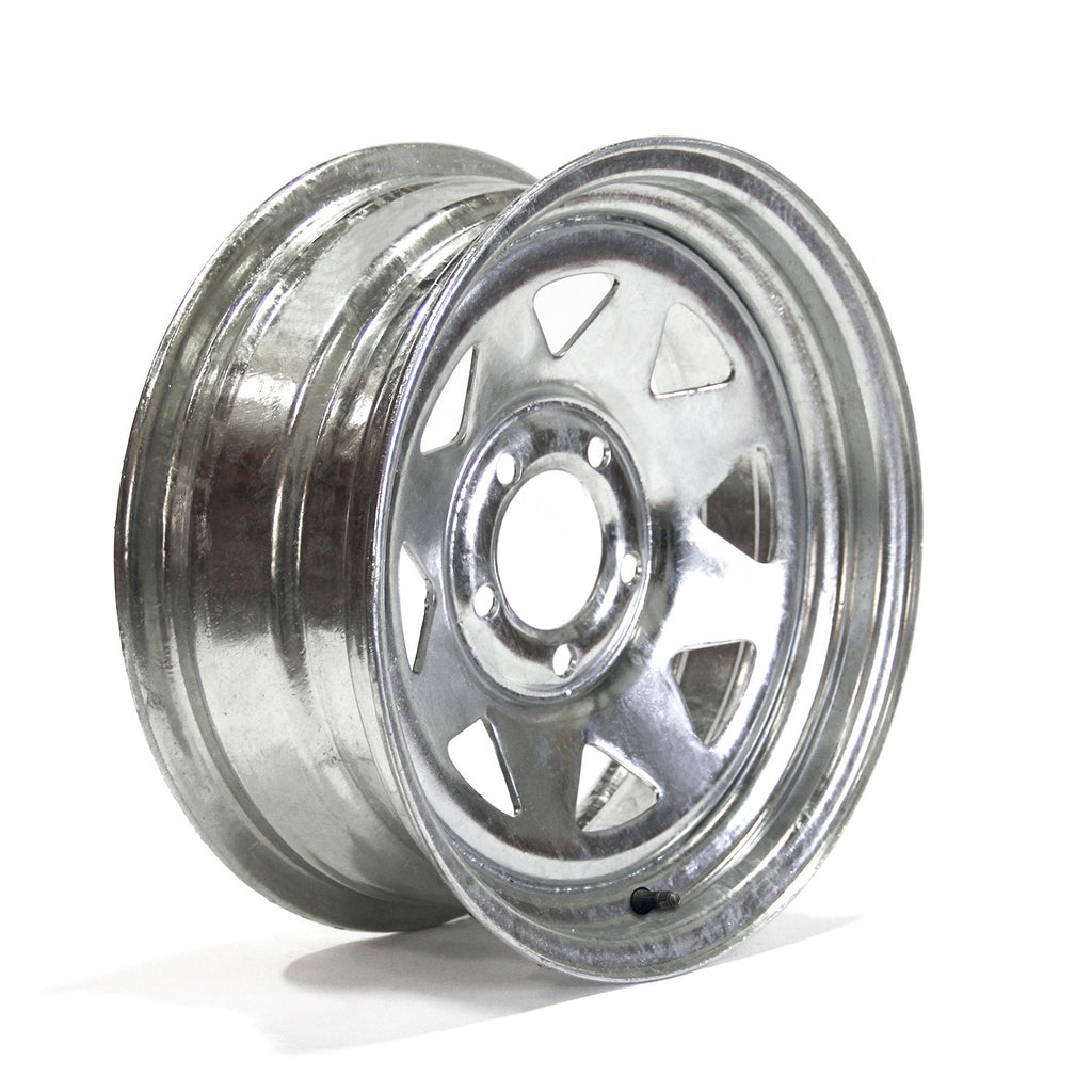 Jante 15" x 6" 5 trous 2200 lbs galvanisée - RecreaShop