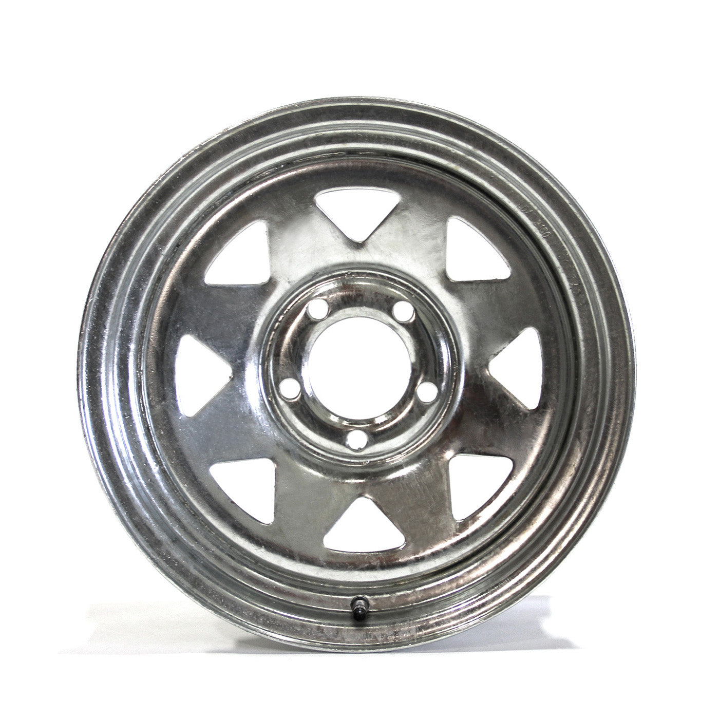 Jante 15" x 6" 5 trous 2200 lbs galvanisée - RecreaShop