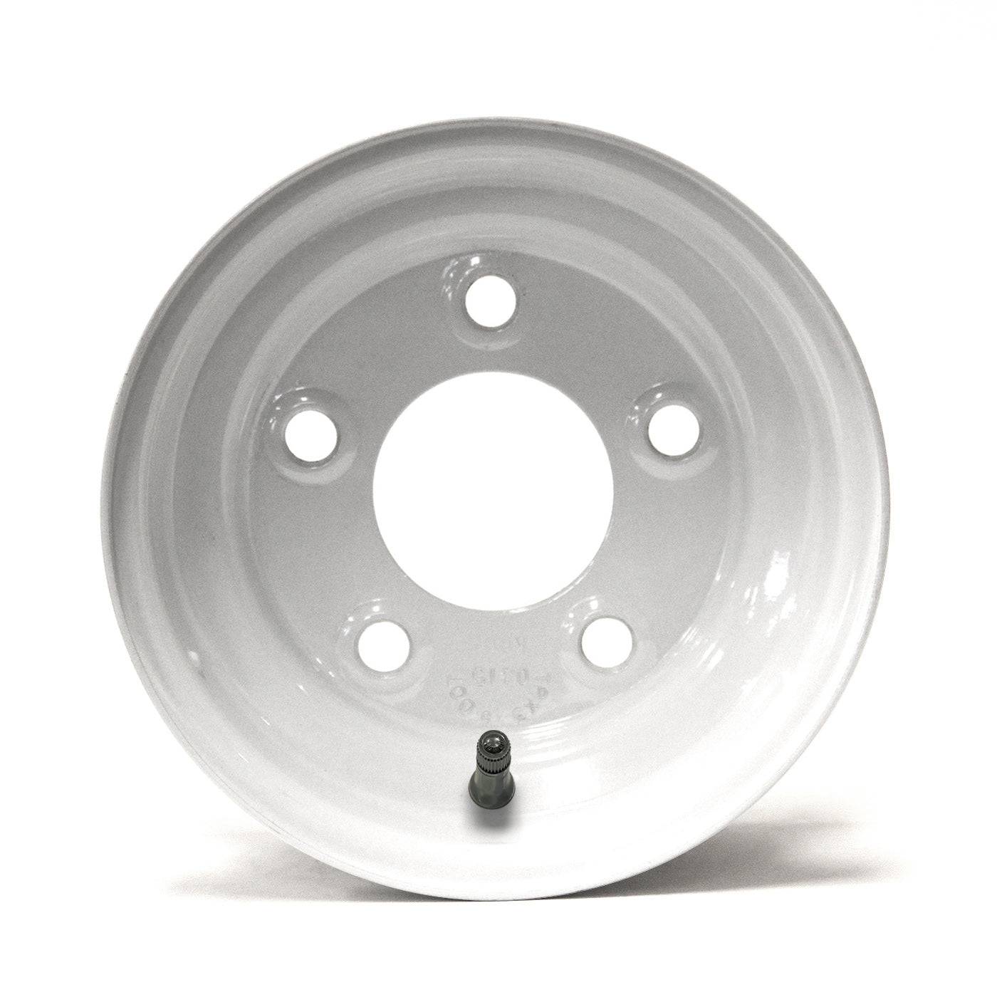 Jante 8" x 3 3/4" 5 trous 1072 lbs blanche - RecreaShop