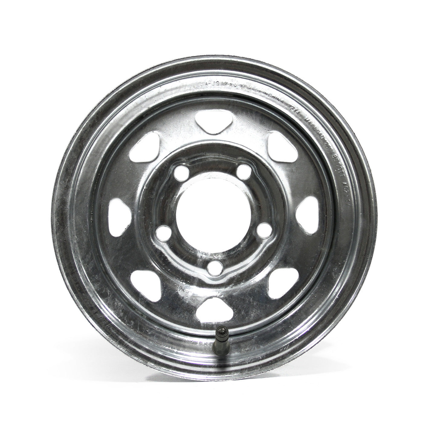 Jante 12" x 4" 5 trous 1045 lbs galvanisée - RecreaShop
