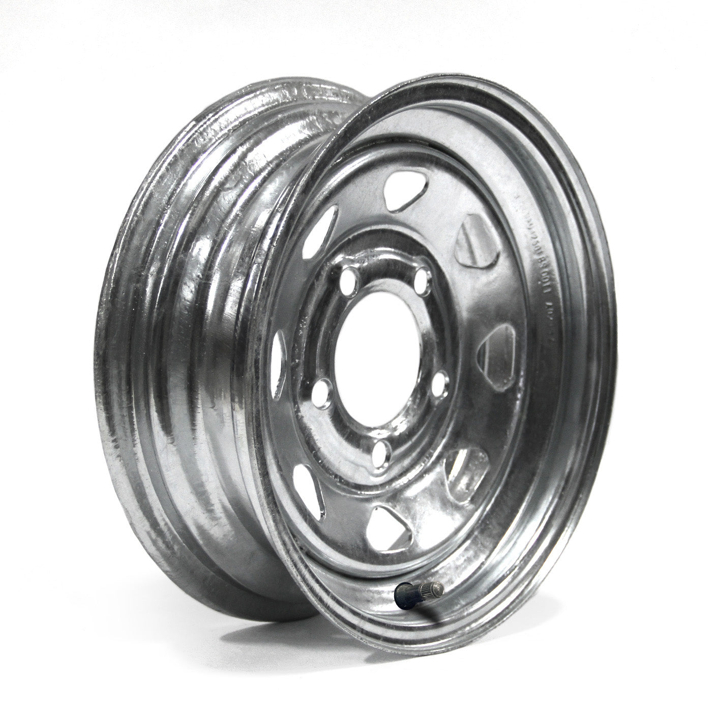 Jante 12" x 4" 5 trous 1045 lbs galvanisée - RecreaShop