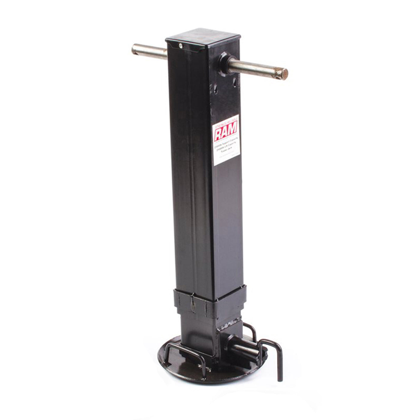 Vérin ajustable 25K 12 1/2" 1 vitesse poignée de côté et base renforcie (poignée non incluse) RAM - RecreaShop