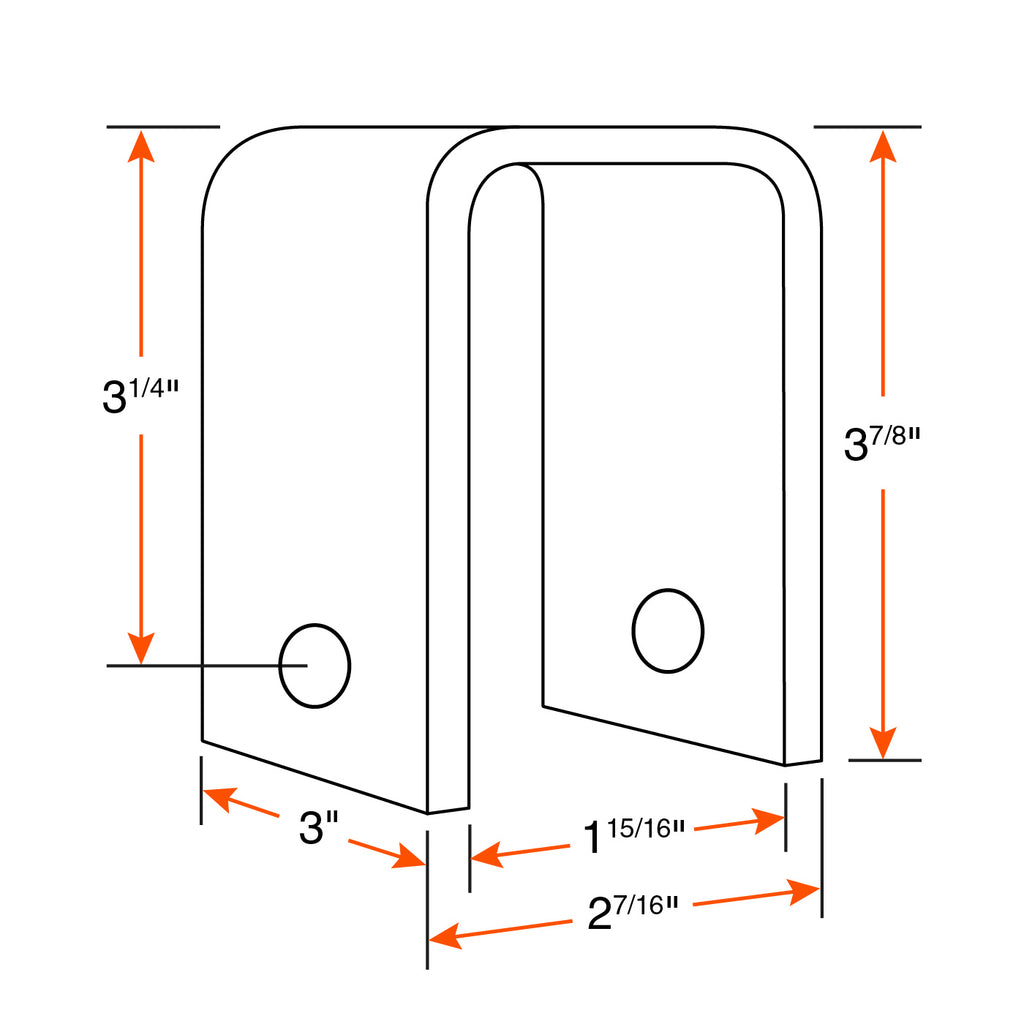 Quincaillerie double 2K-3,5K avec liens mobiles moyens et écrous stover - RecreaShop