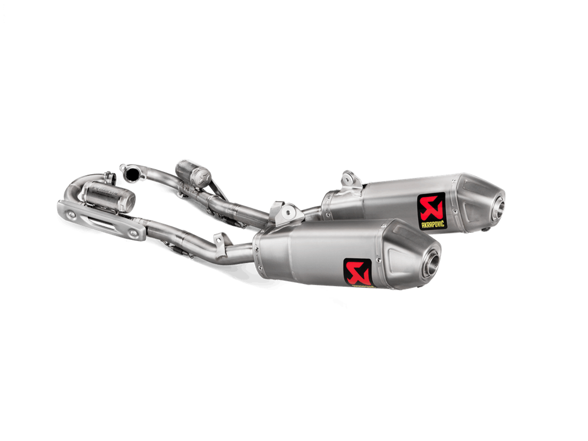 AKRAPOVIČ LIgne Evolution (Titane) Échappements - Récréashop