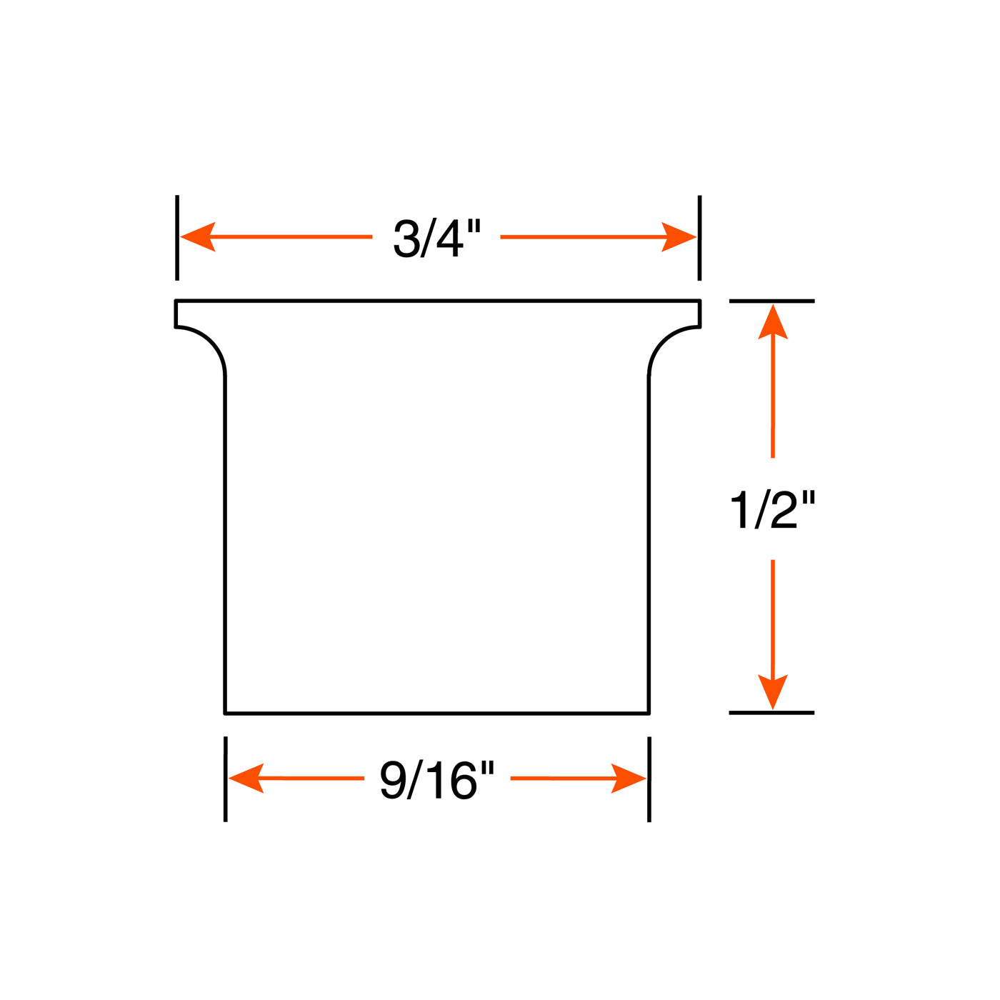 Coussinet d'acier pour penture B2426F - RecreaShop
