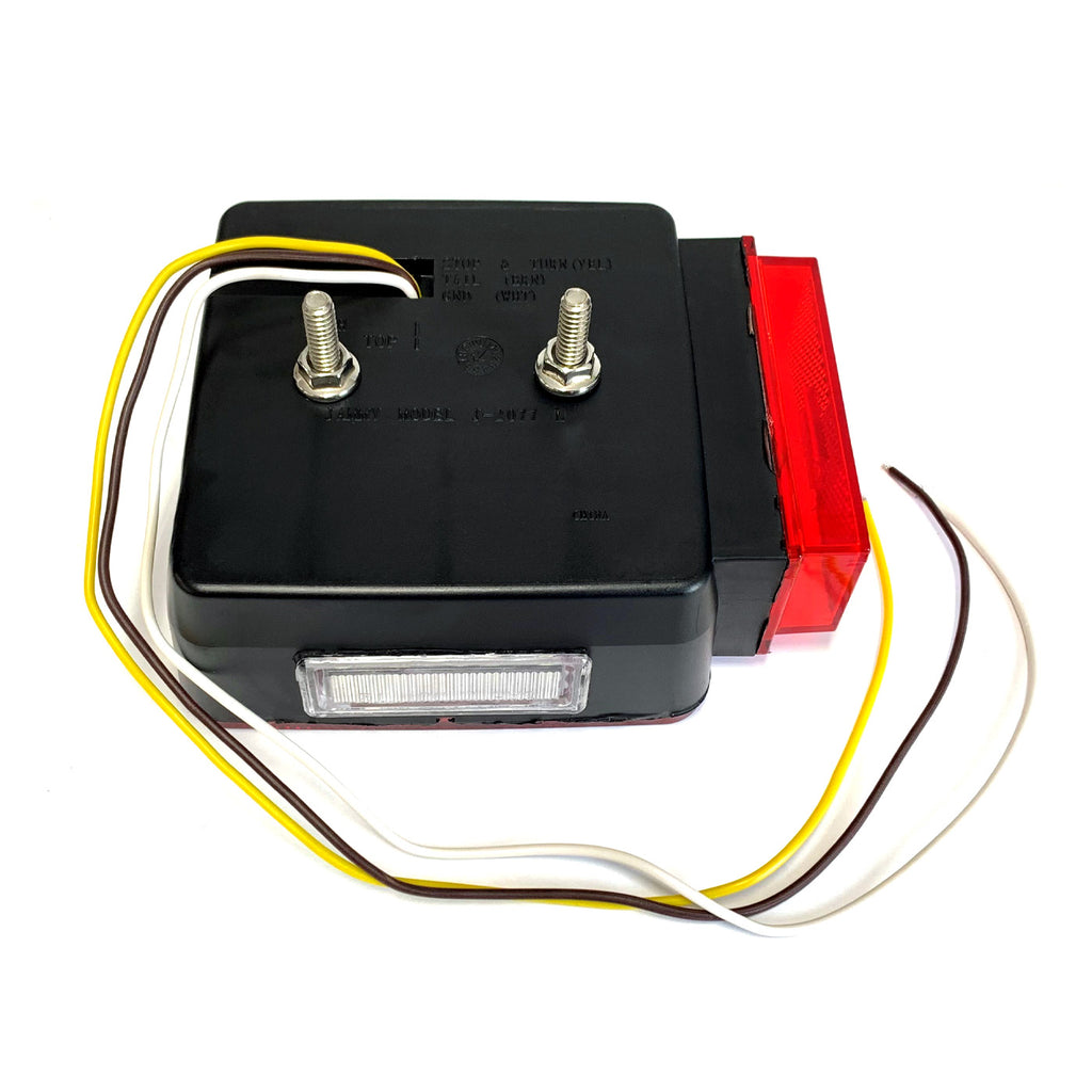 Lumière de position LED gauche 5 1/2" x 4 1/2" x 2" rouge 15 diodes - RecreaShop