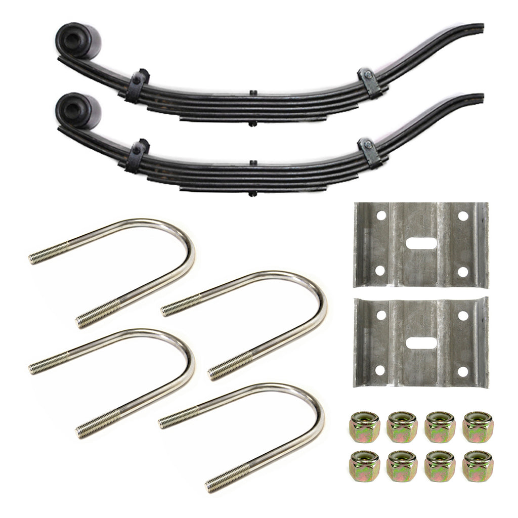 Ensemble de ressorts 10K HD à glissière 5L 30" x 3" pour tube 5" avec quinc. - RecreaShop