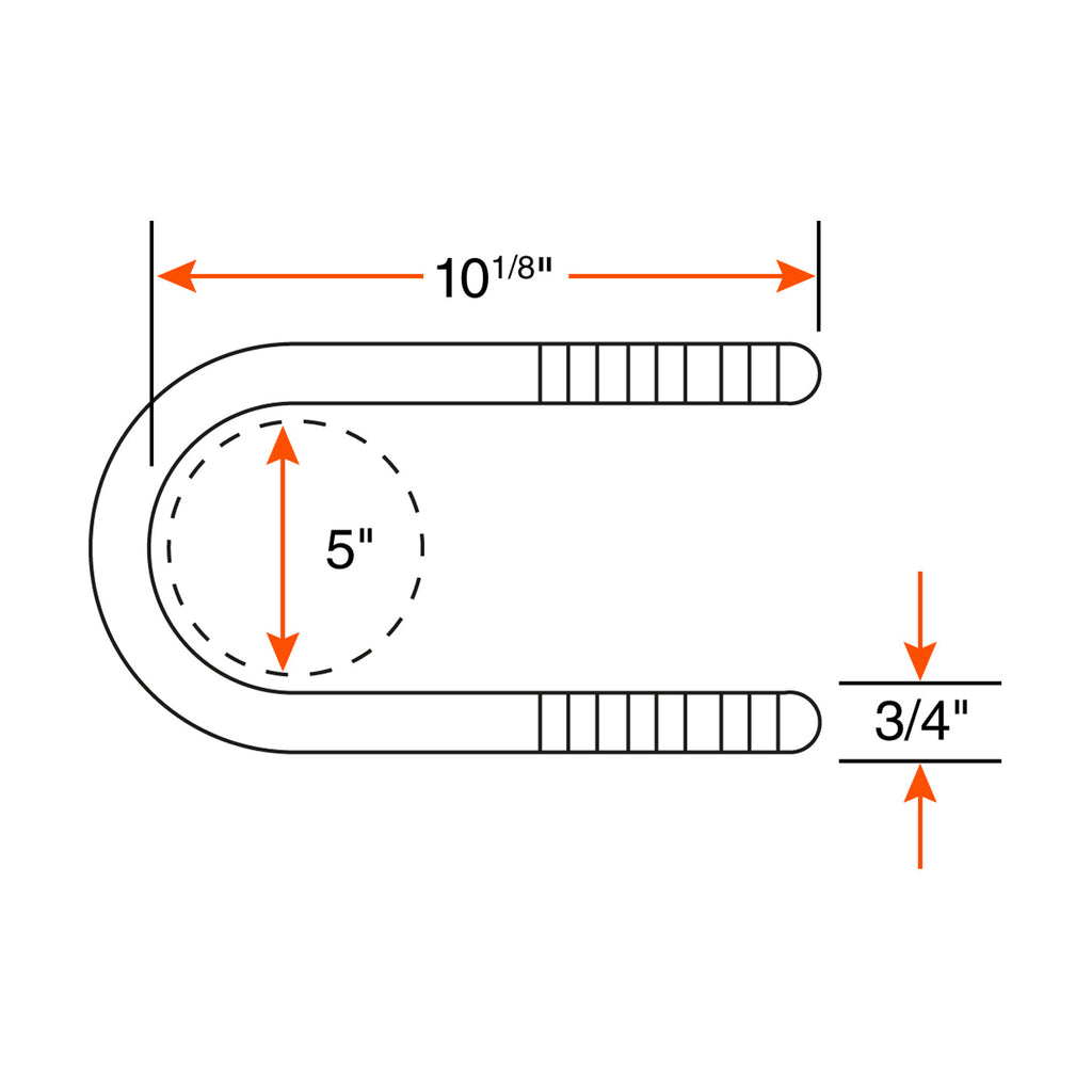 Ensemble de ressorts 15K HD à glissière 7L 30" x 3" pour tube 5" avec quinc. - RecreaShop