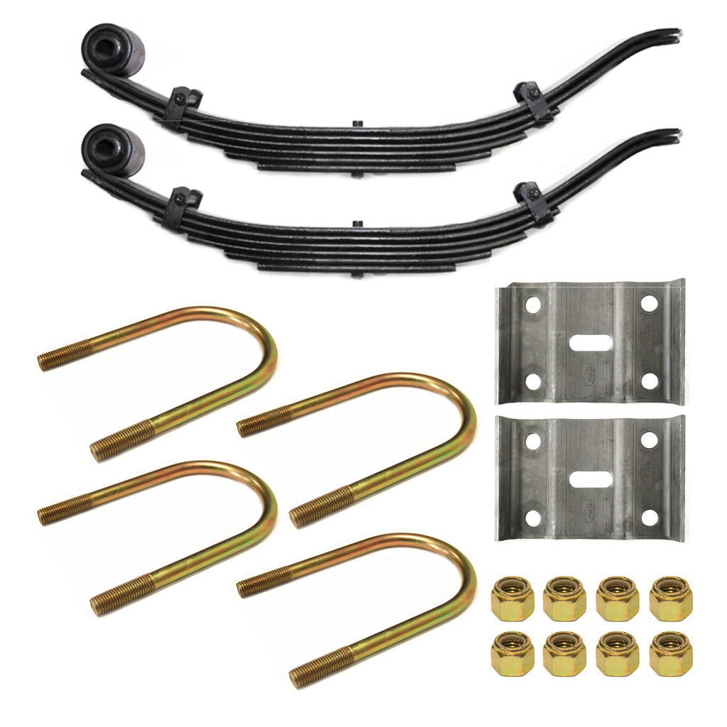 Ensemble de ressorts 12K HD à glissière 6L 30" x 3" pour tube 5" avec quinc. - RecreaShop
