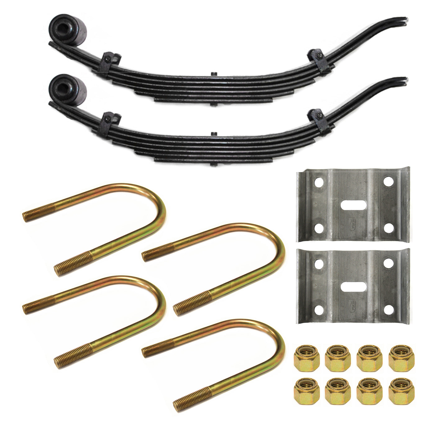 Ensemble de ressorts 12K HD à glissière 6L 30" x 3" pour tube 5" avec quinc. - RecreaShop