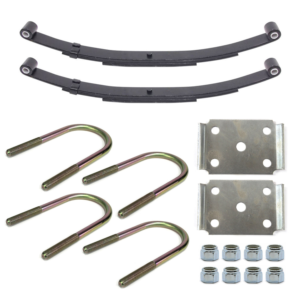 Ensemble de ressorts 1,3K à 2 yeux 3L 26" x 1 3/4" pour tube 3" avec quinc. - RecreaShop