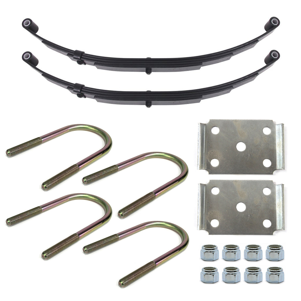 Ensemble de ressorts 2K à 2 yeux 4L 26" x 1 3/4" pour tube 3" avec quinc. - RecreaShop