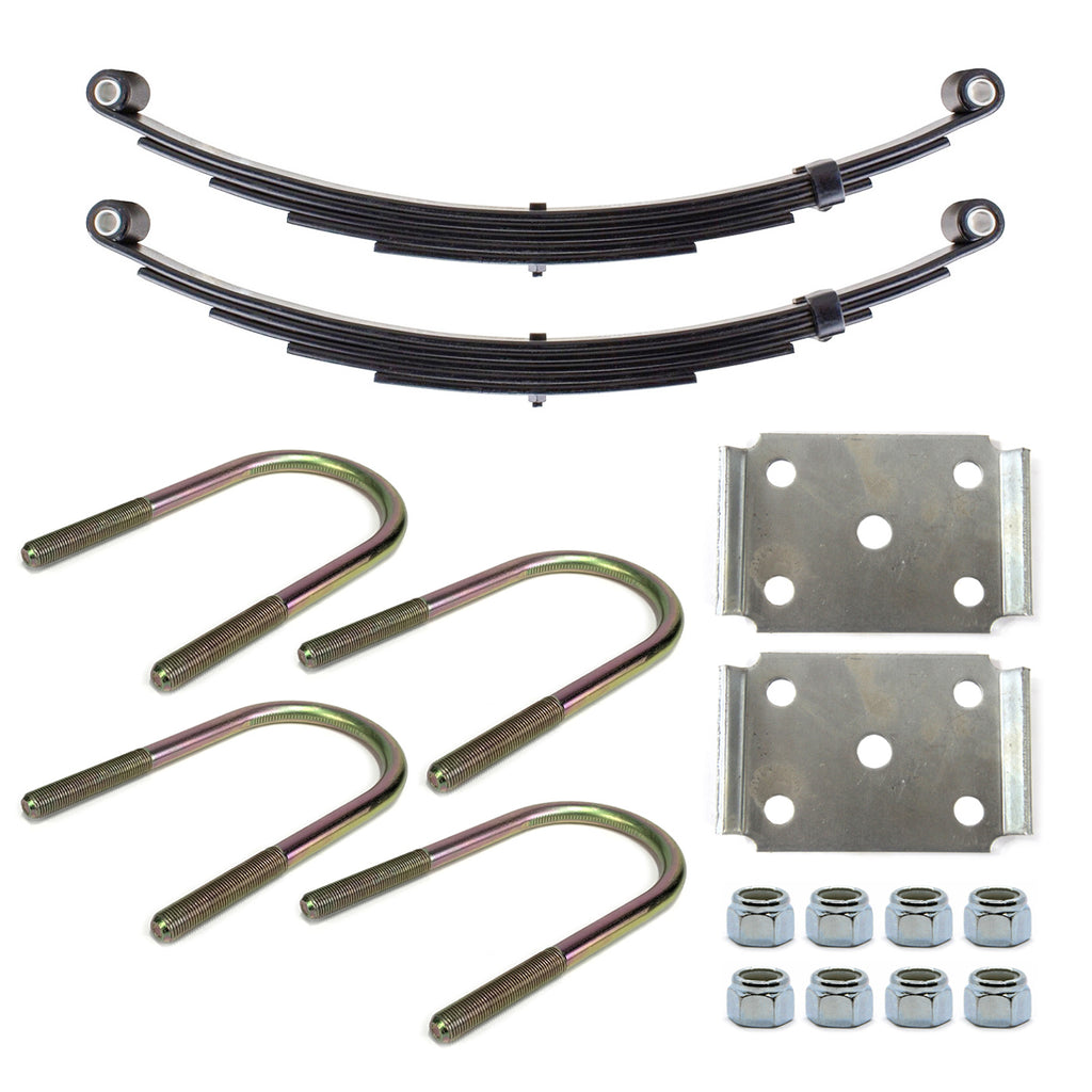Ensemble de ressorts 5K à 2 yeux 4L 23 1/8" x 1 3/4" pour tube 3" avec quinc. - RecreaShop