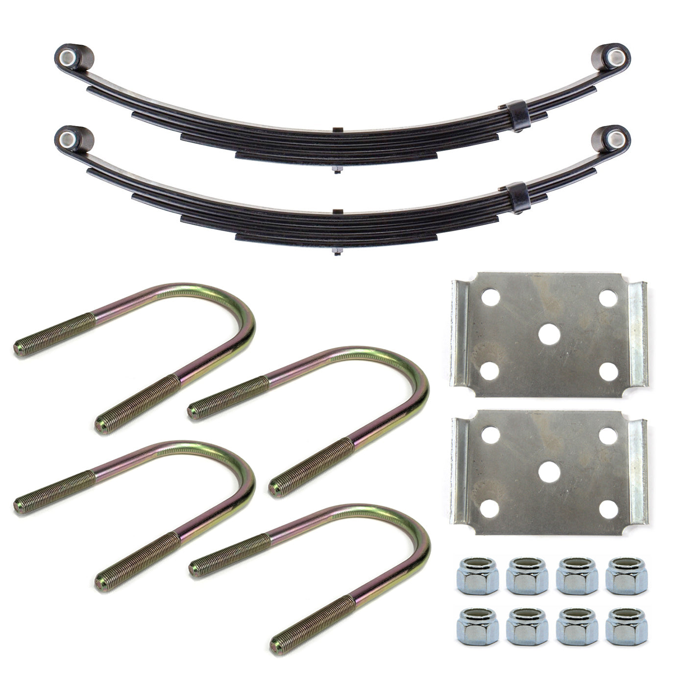Ensemble de ressorts 5K à 2 yeux 4L 23 1/8" x 1 3/4" pour tube 3" avec quinc. - RecreaShop