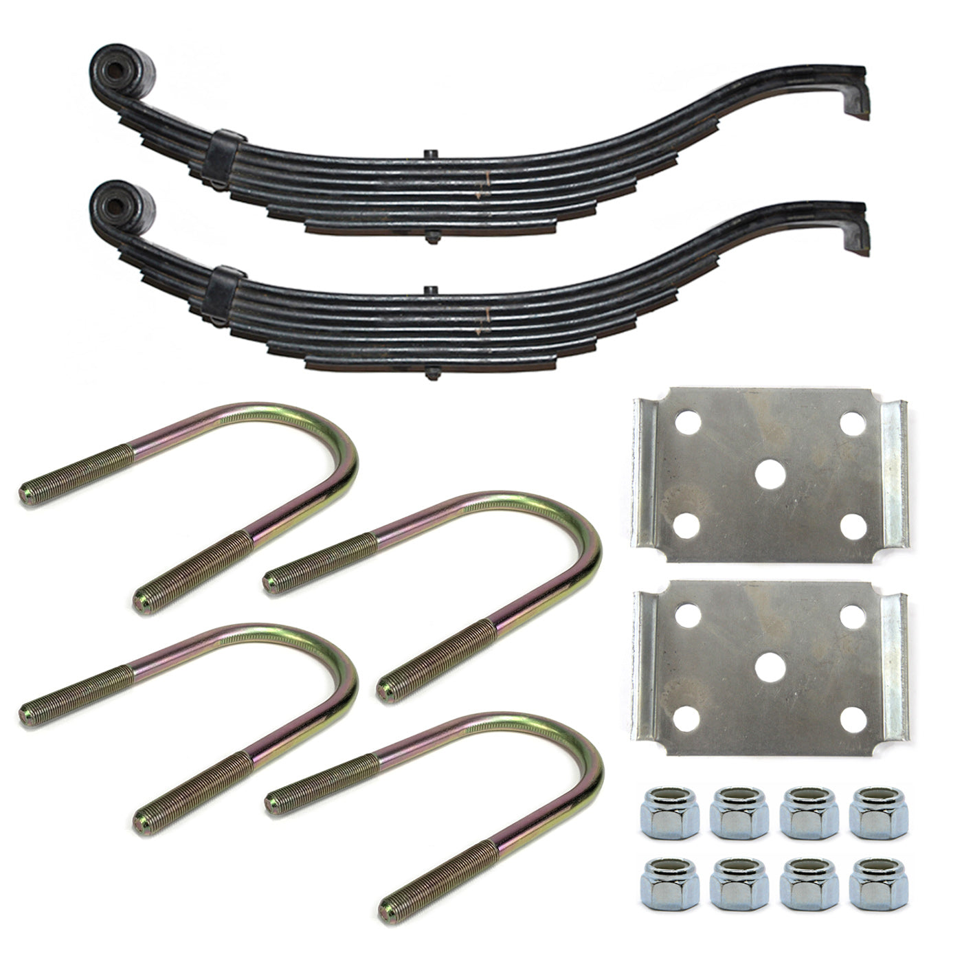 Ensemble de ressorts 8K à glissière 7L 25 1/2" x 2" pour tube 3" avec quinc. - RecreaShop