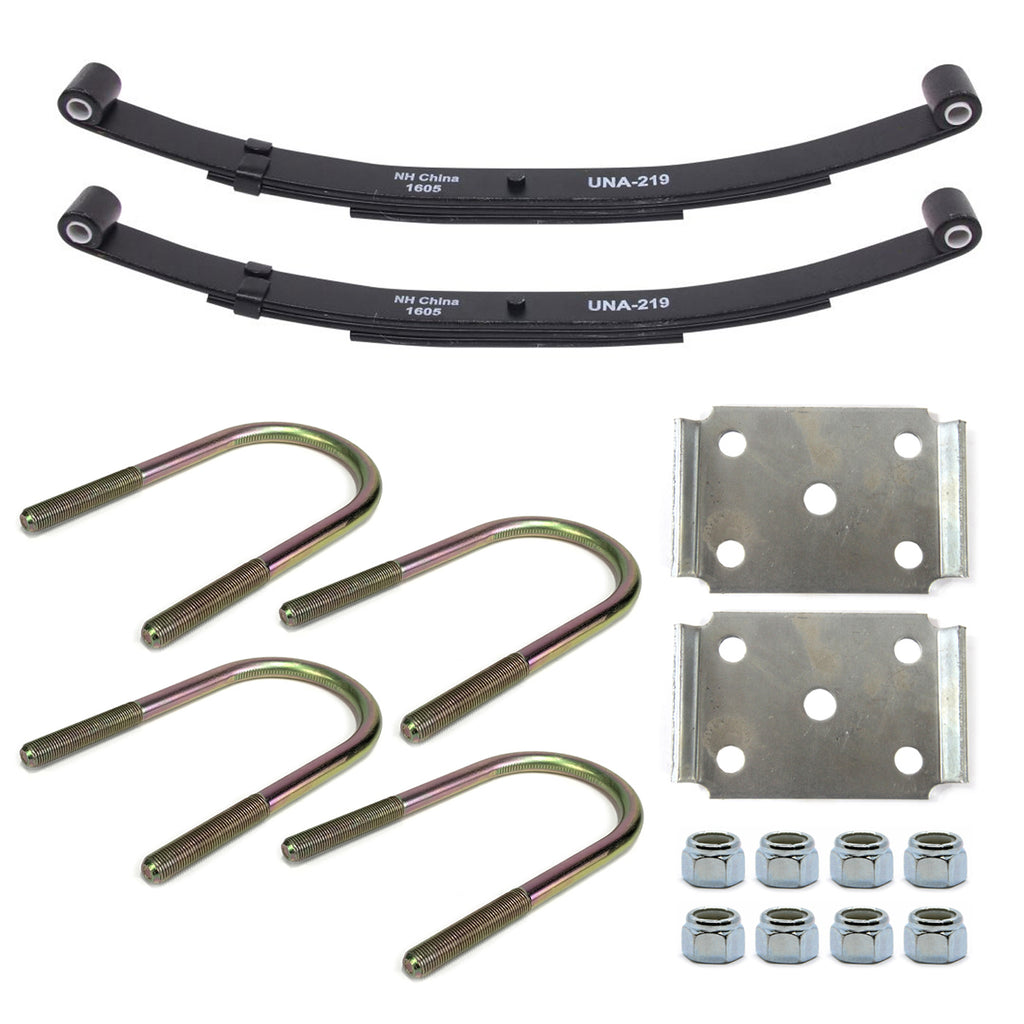 Ensemble de ressorts 2,5K à 2 yeux 3L 25 1/8" x 1 3/4" pour tube 3" avec quinc. - RecreaShop