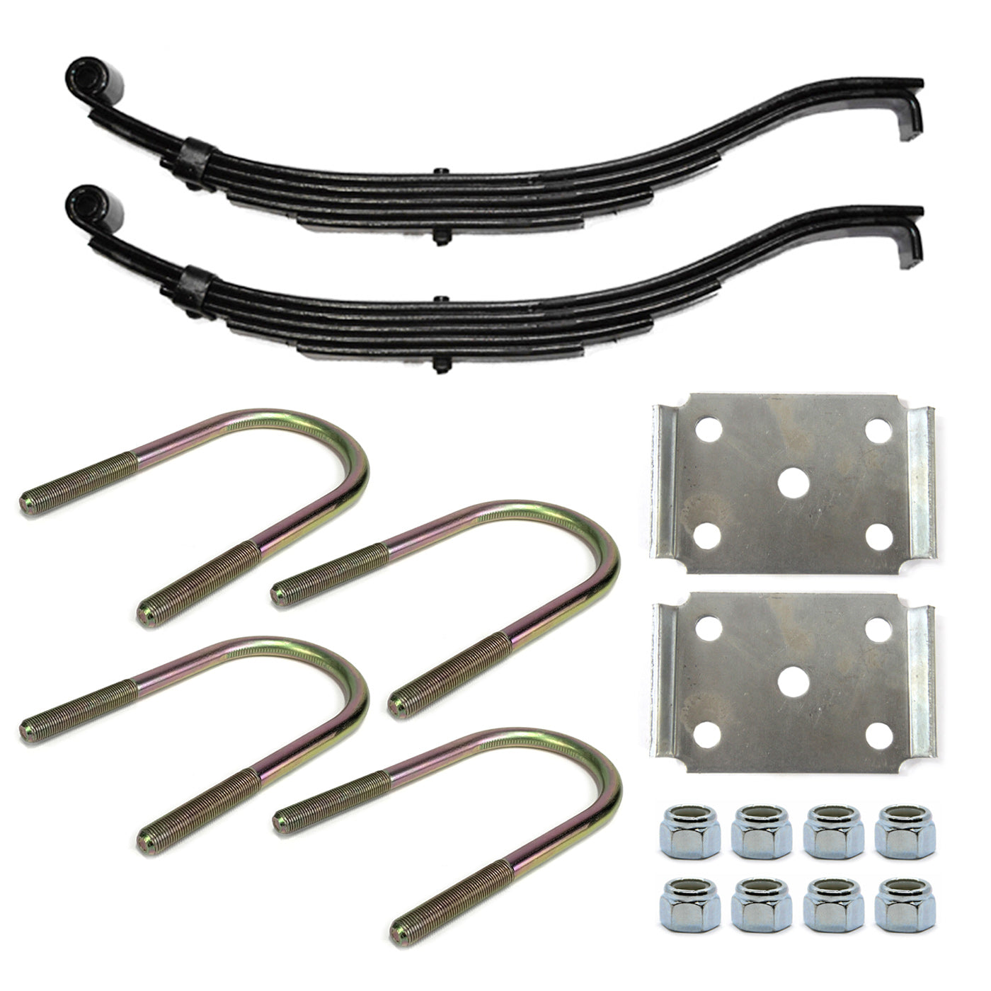 Ensemble de ressorts 7K à glissière 5L 25 1/2" x 2" pour tube 3" avec quinc. - RecreaShop
