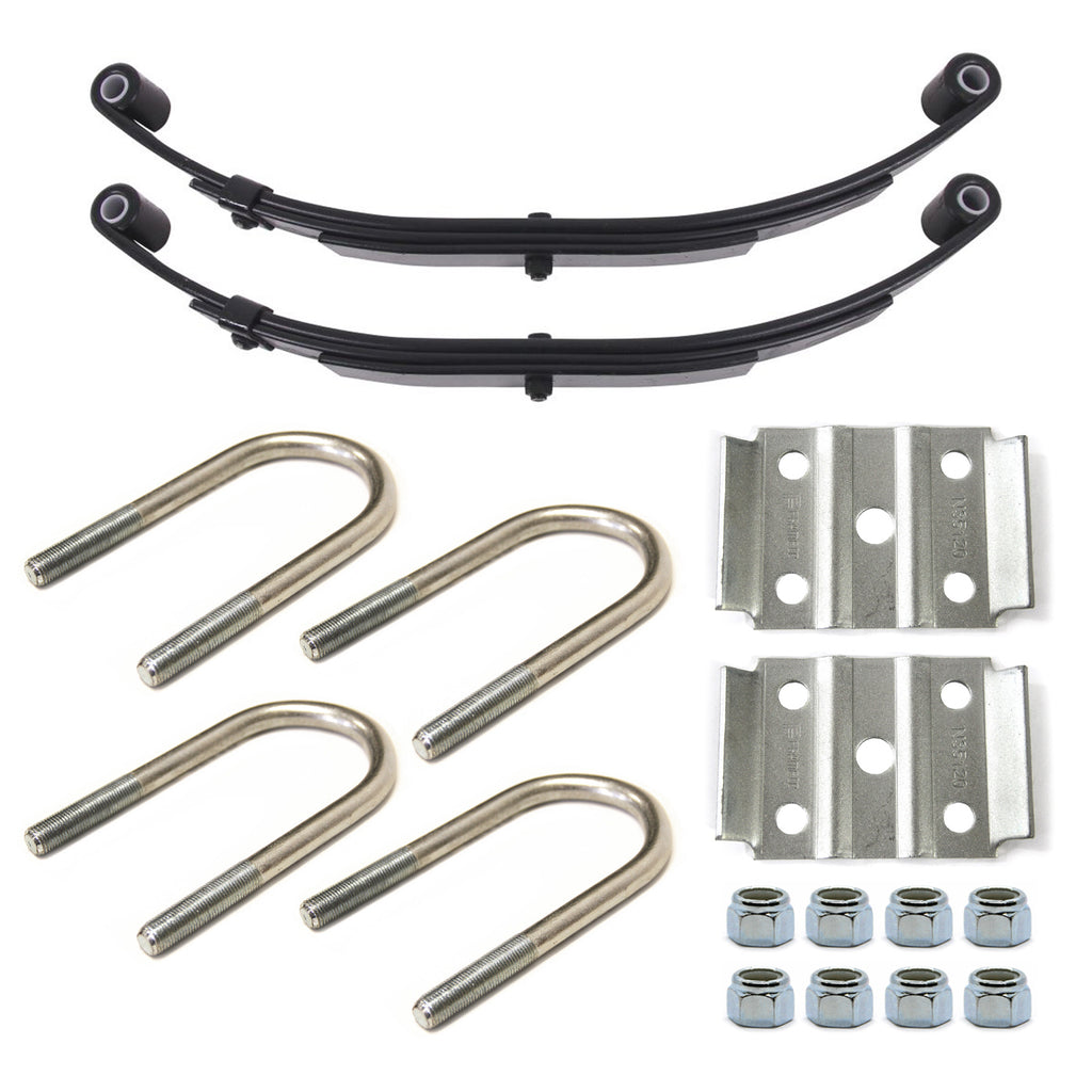 Ensemble de ressorts 2K à 2 yeux 3L 20 1/4" x 1 3/4" pour tube 2 3/8" avec quinc. - RecreaShop